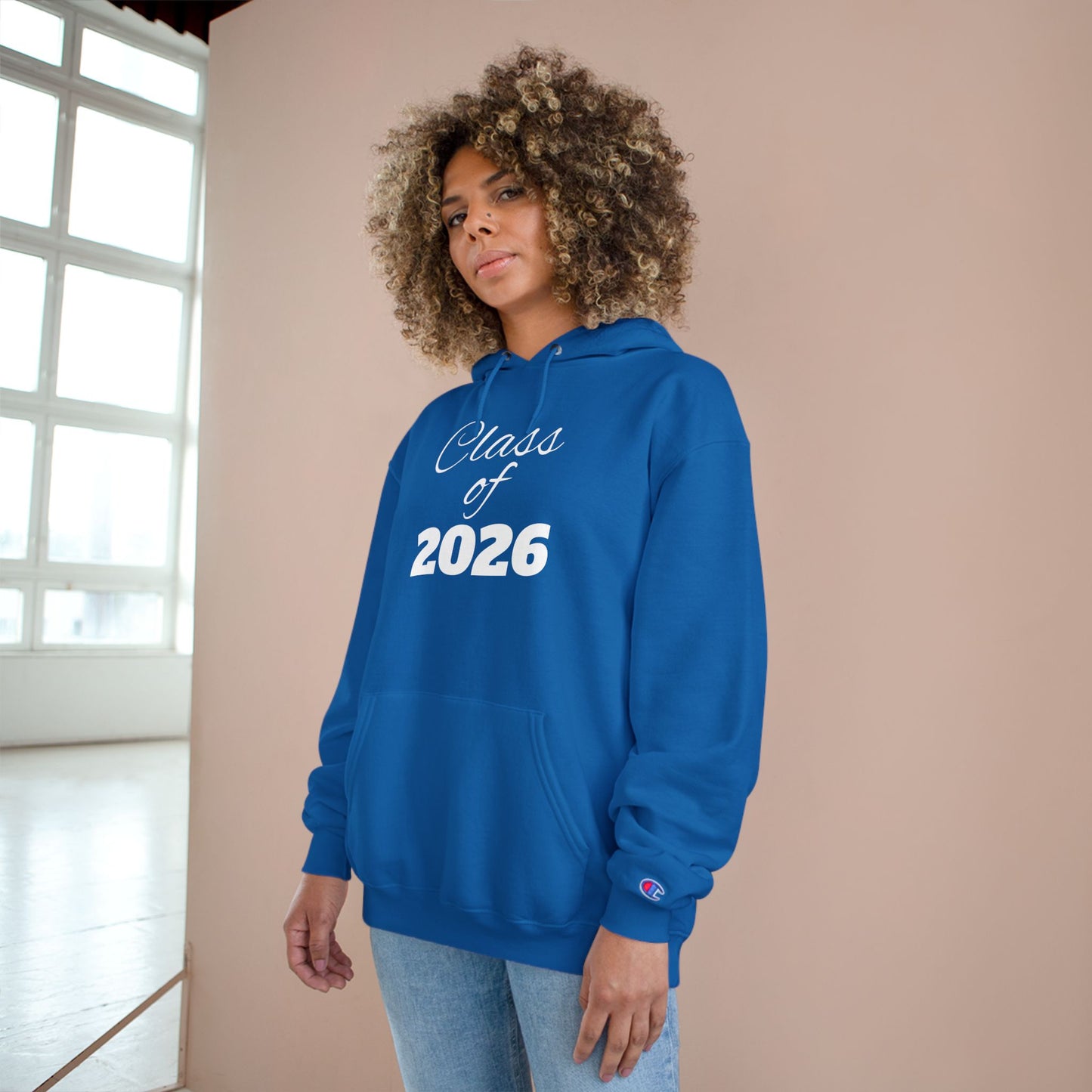 Class of 2026 Champion Hoodie, Graduation Gift, College Bound Sweatshirt, Cozy Layering Piece, School Spirit Apparel