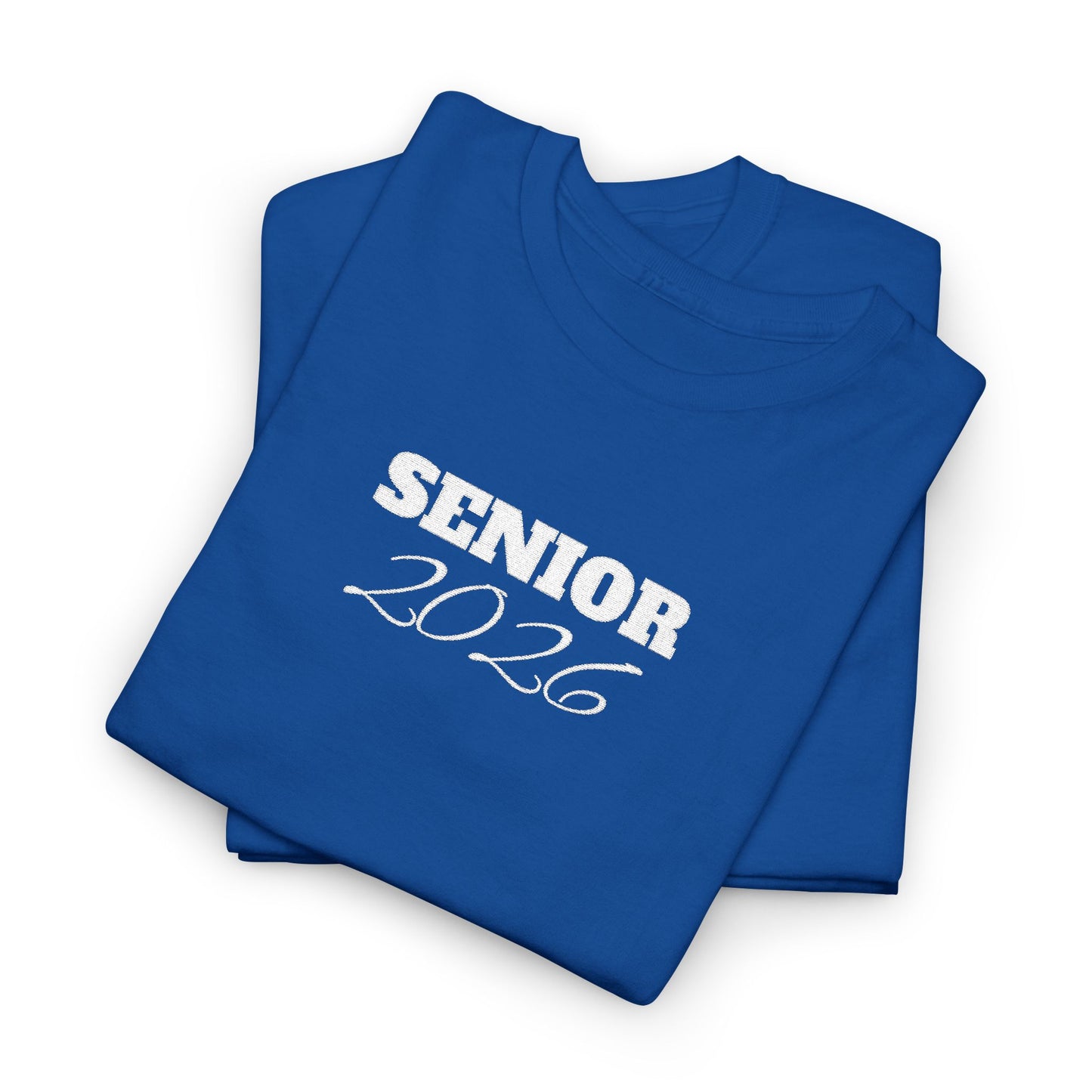 Embroidered Senior Class 2026 T-Shirt
