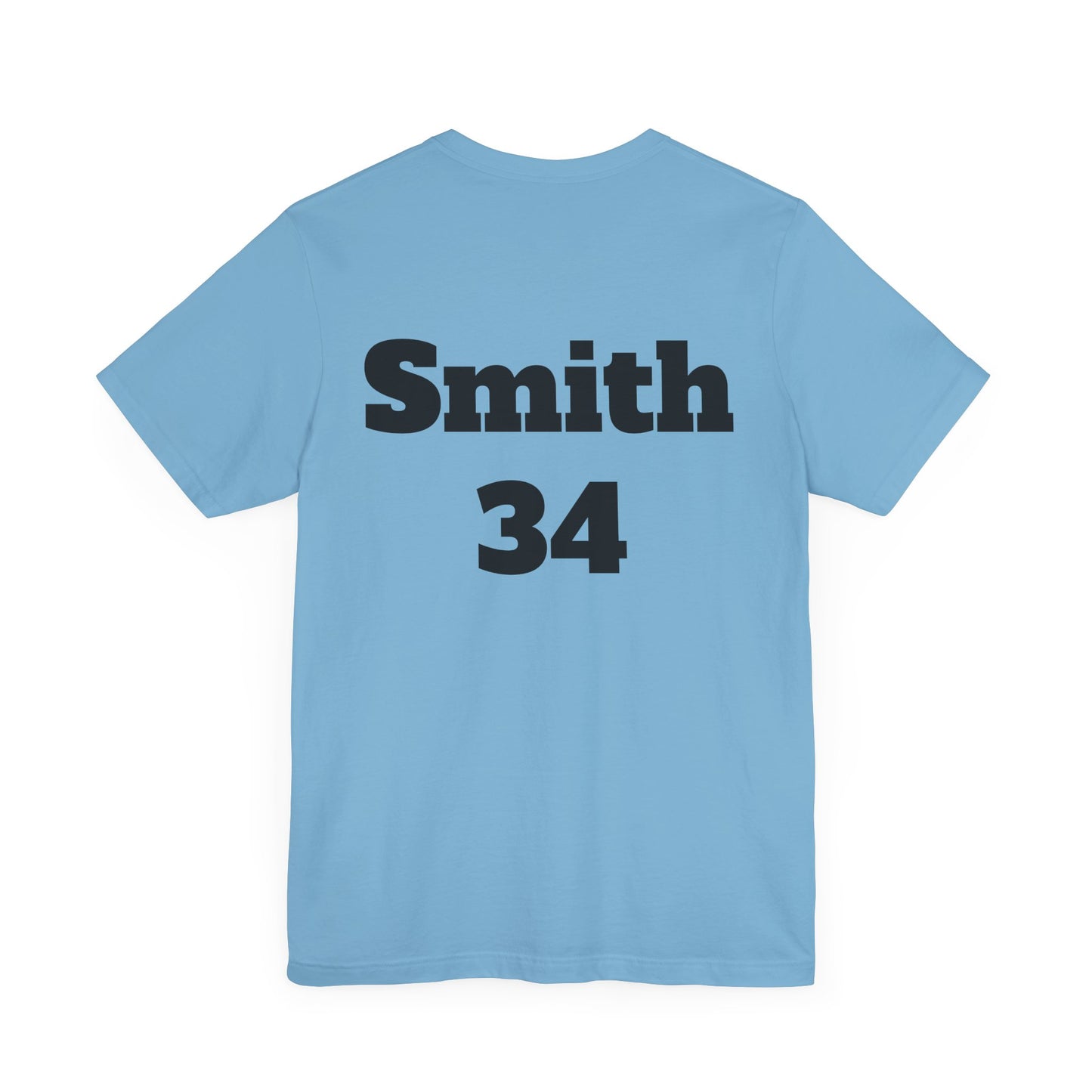 Mom Baseball Tee with Personalized Name and Jersey Number on the back