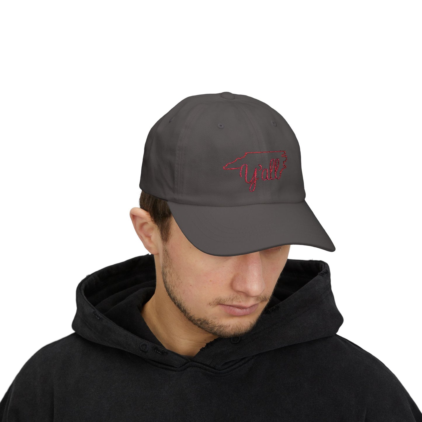Embroidered North Carolina Y'all Classic Dad Cap