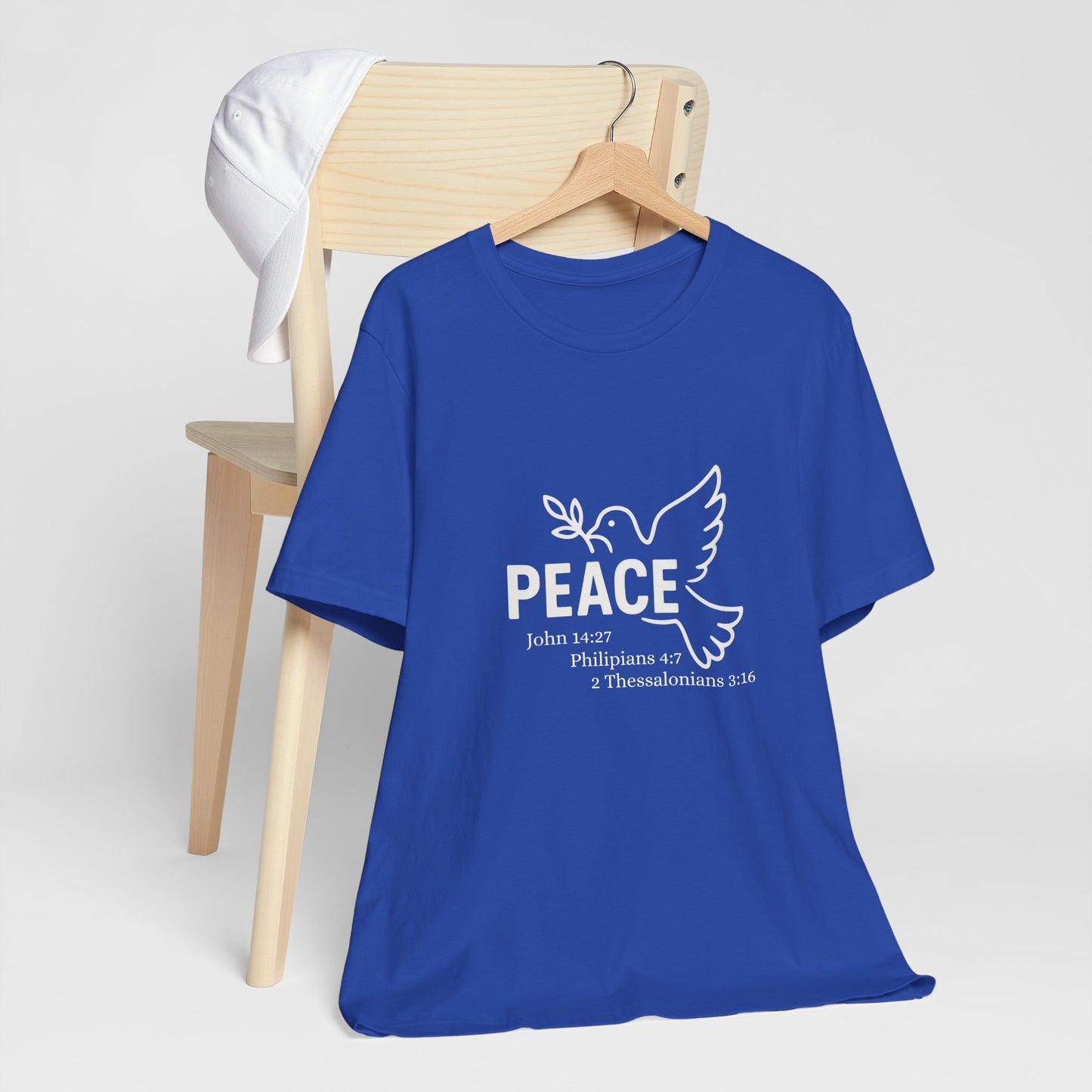 Peace Dove Unisex Tee - Casual Outfit, Gift for Peace Lovers, Earth Day, Minimalist Style, Inspirational Shirts