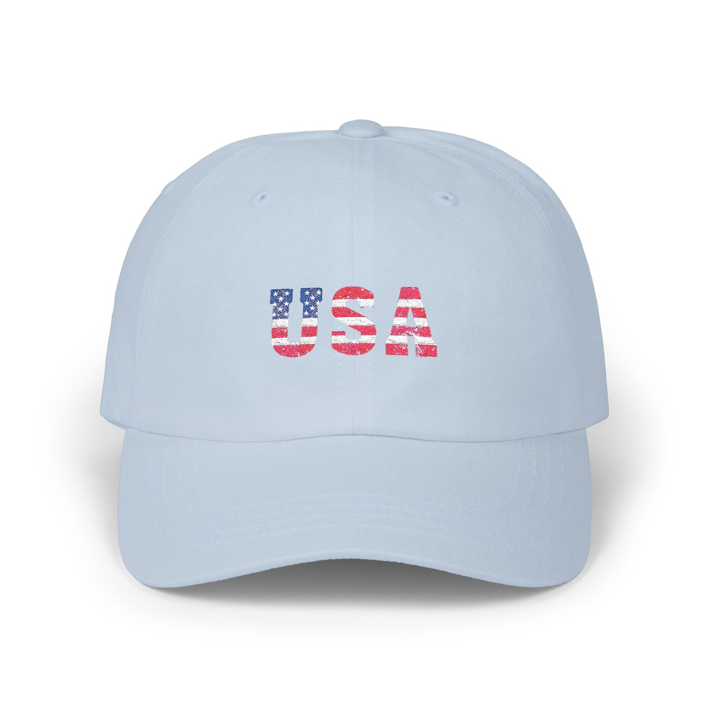 Embroidered USA Classic Dad Cap - Patriotic, 4th of July, Veterans