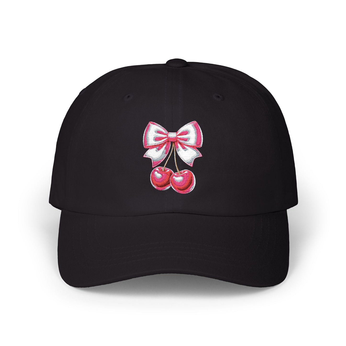 Chic Cherry Mom Cap - Stylish Sun Hat, Casual Unisex Cap, Spring Fashion, Gift for Her, Outdoor Activities