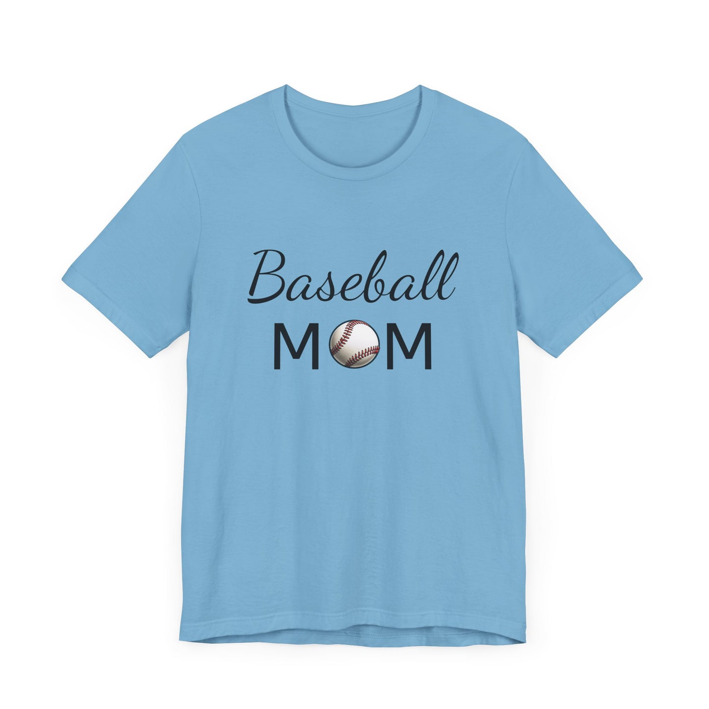 Mom Baseball Tee with Personalized Name and Jersey Number on the back