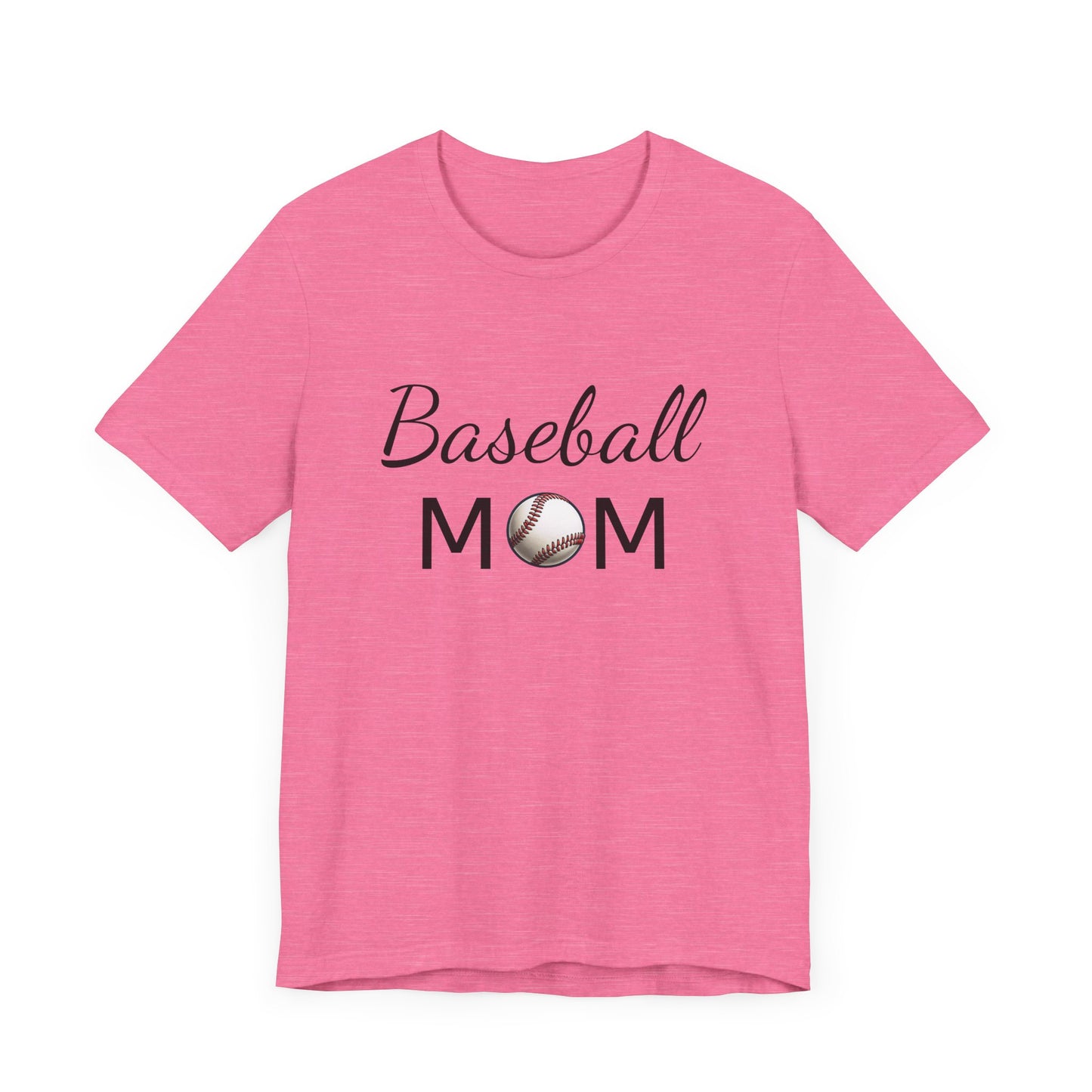Mom Baseball Tee with Personalized Name and Jersey Number on the back