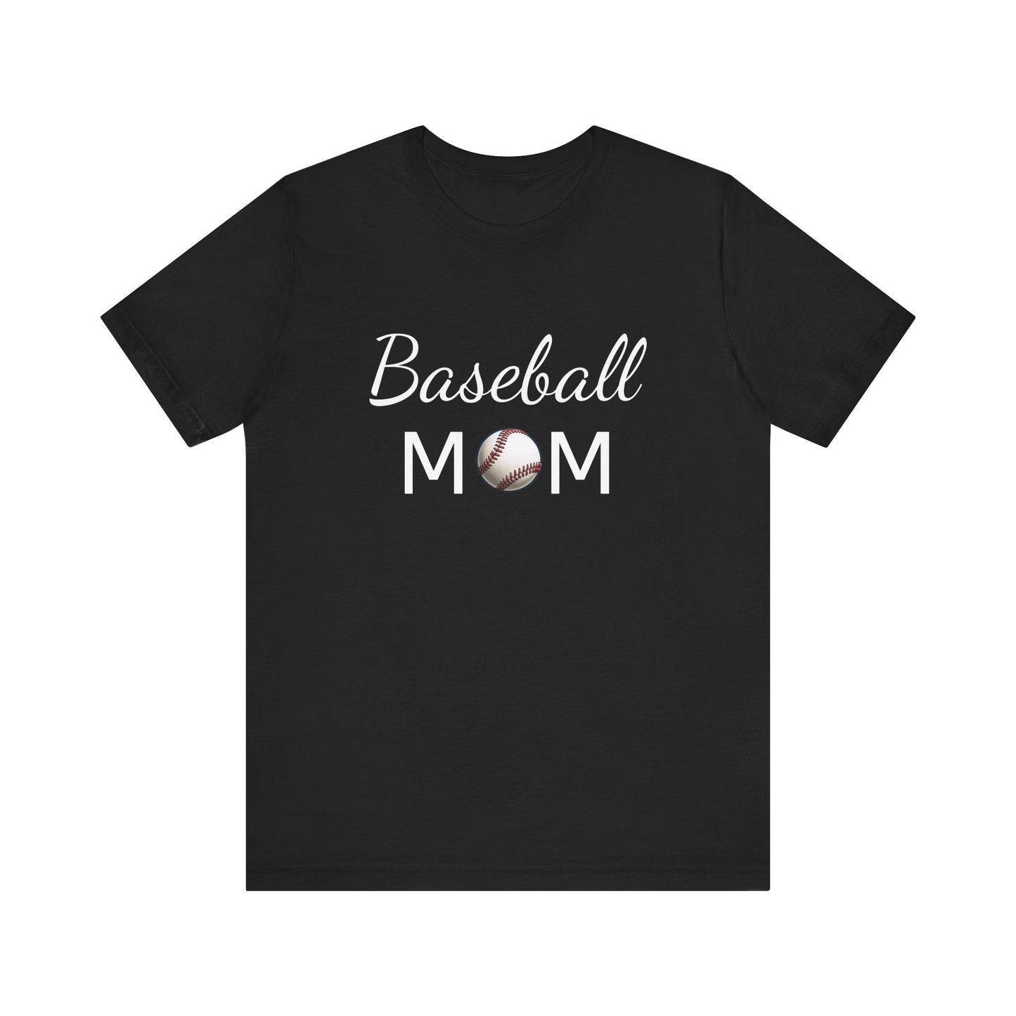 Mom Baseball Tee with Personalized Name and Jersey Number on the back