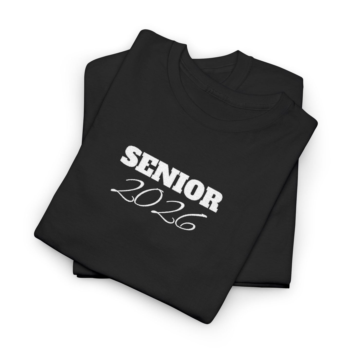 Embroidered Senior Class 2026 T-Shirt