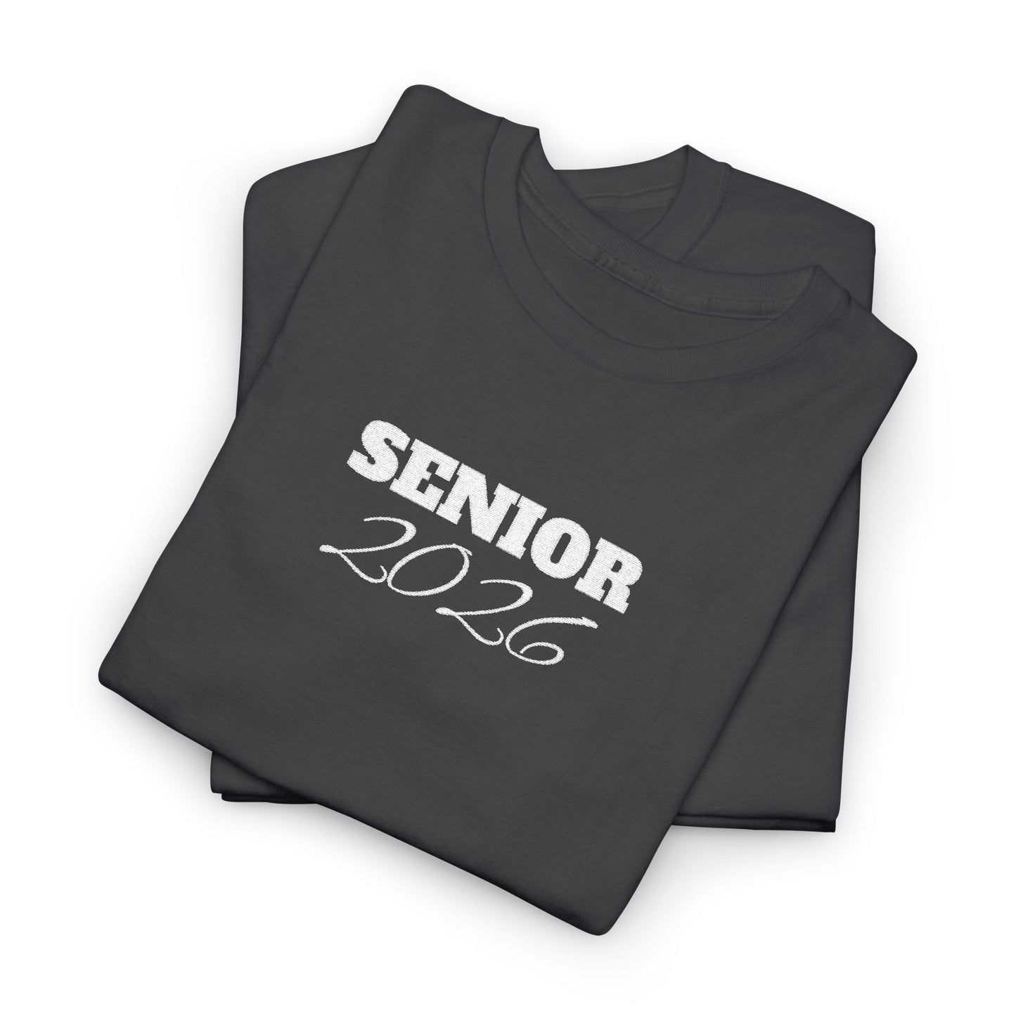 Embroidered Senior Class 2026 T-Shirt