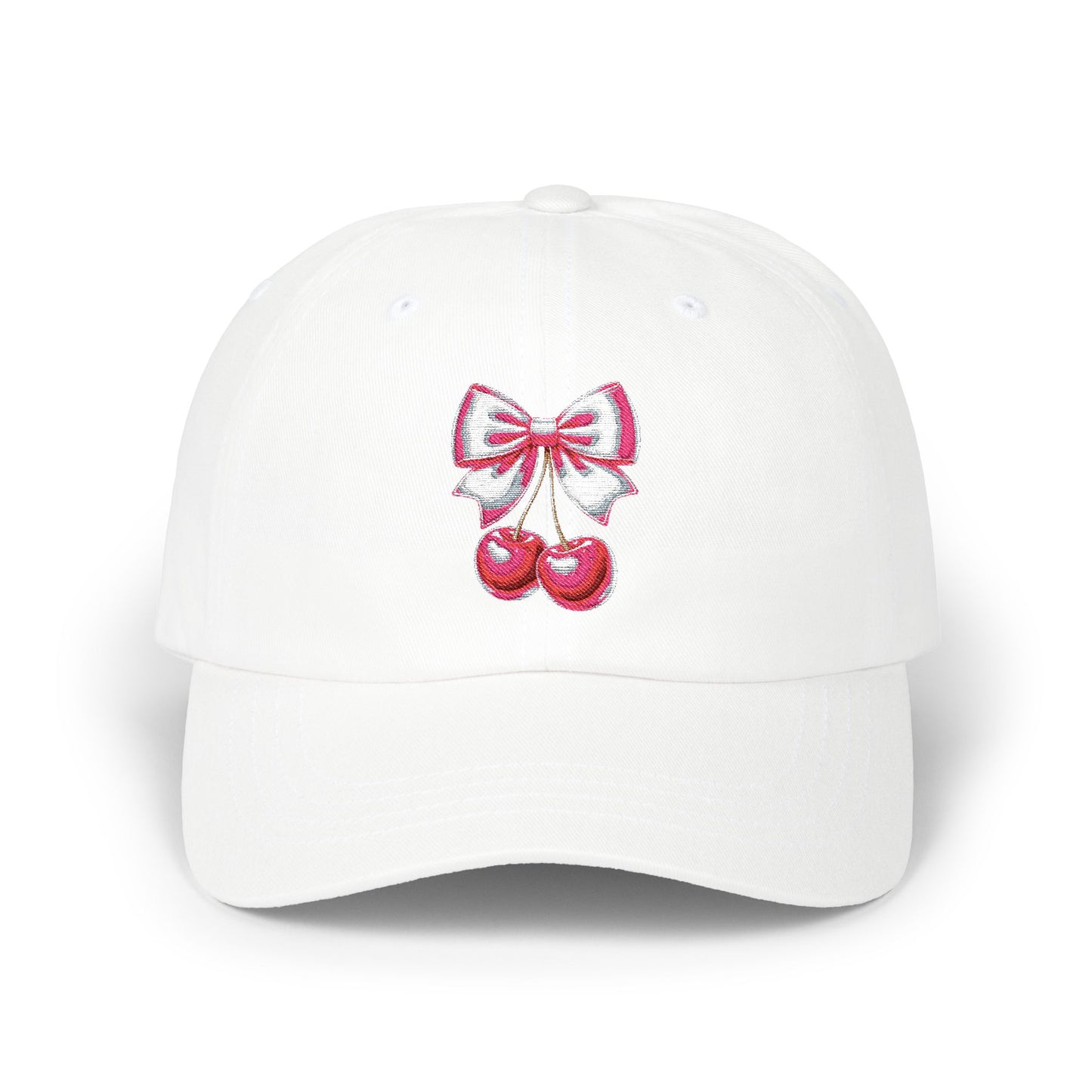 Chic Cherry Mom Cap - Stylish Sun Hat, Casual Unisex Cap, Spring Fashion, Gift for Her, Outdoor Activities
