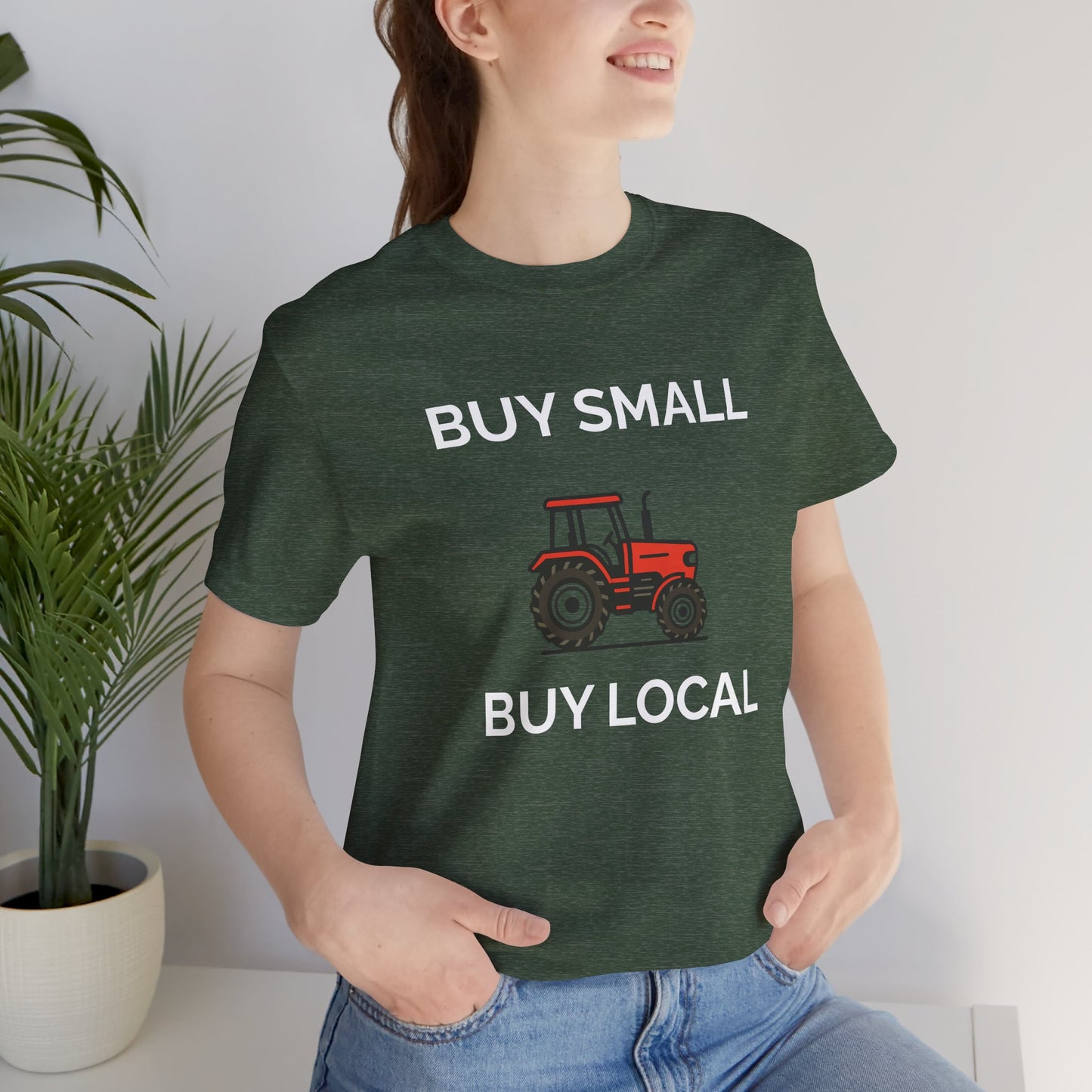 Support Local Farmers T-Shirt,  Eco-Friendly Apparel, Gift for Farmers, Agricultural Enthusiast Tee