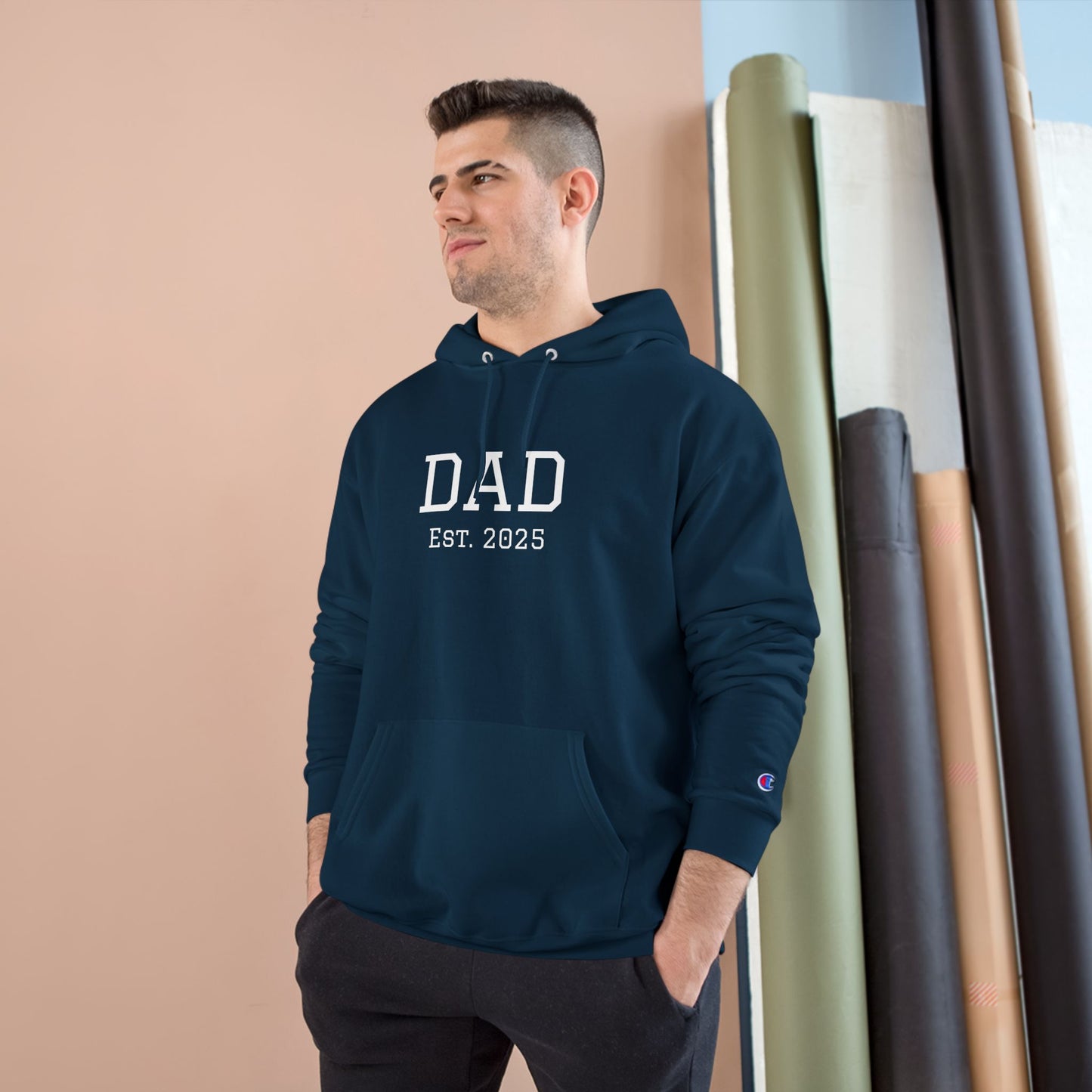 Champion Brand Personalized Dad Hoodie