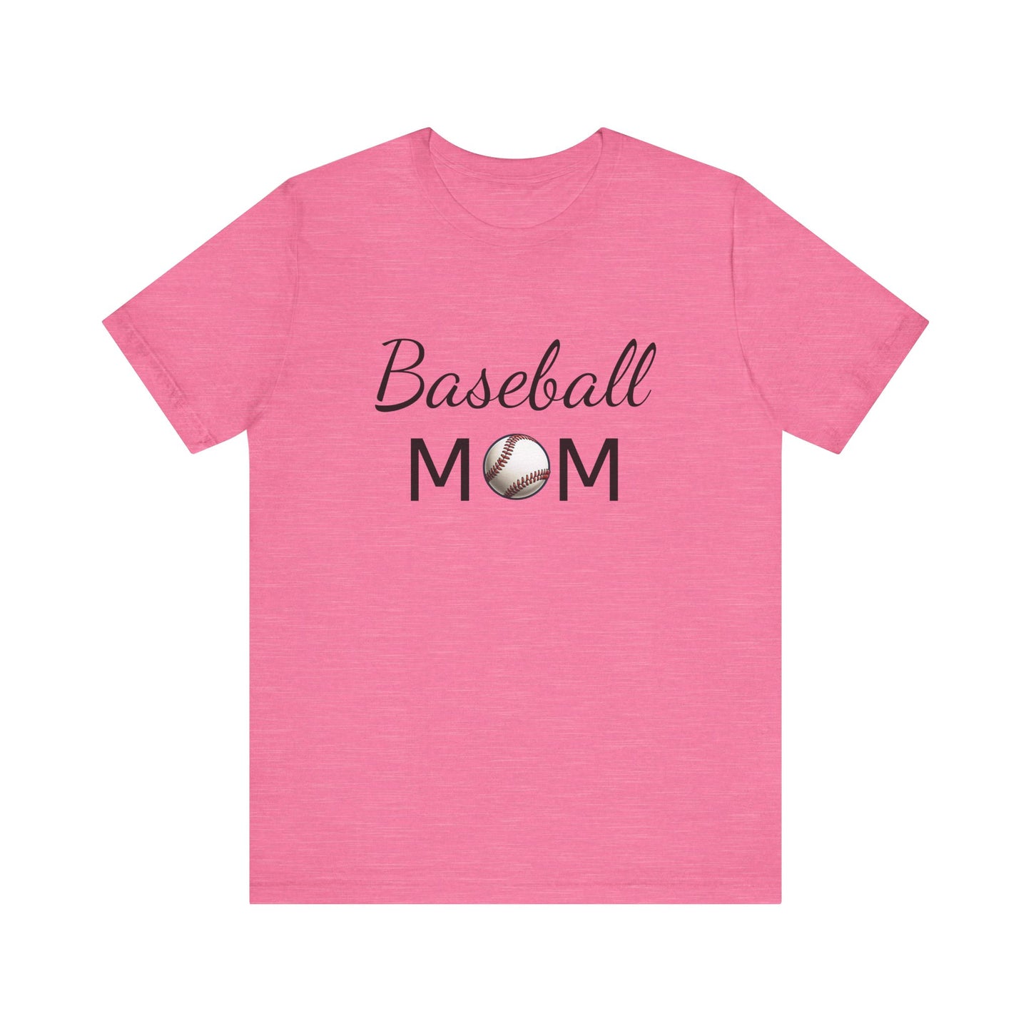 Mom Baseball Tee with Personalized Name and Jersey Number on the back