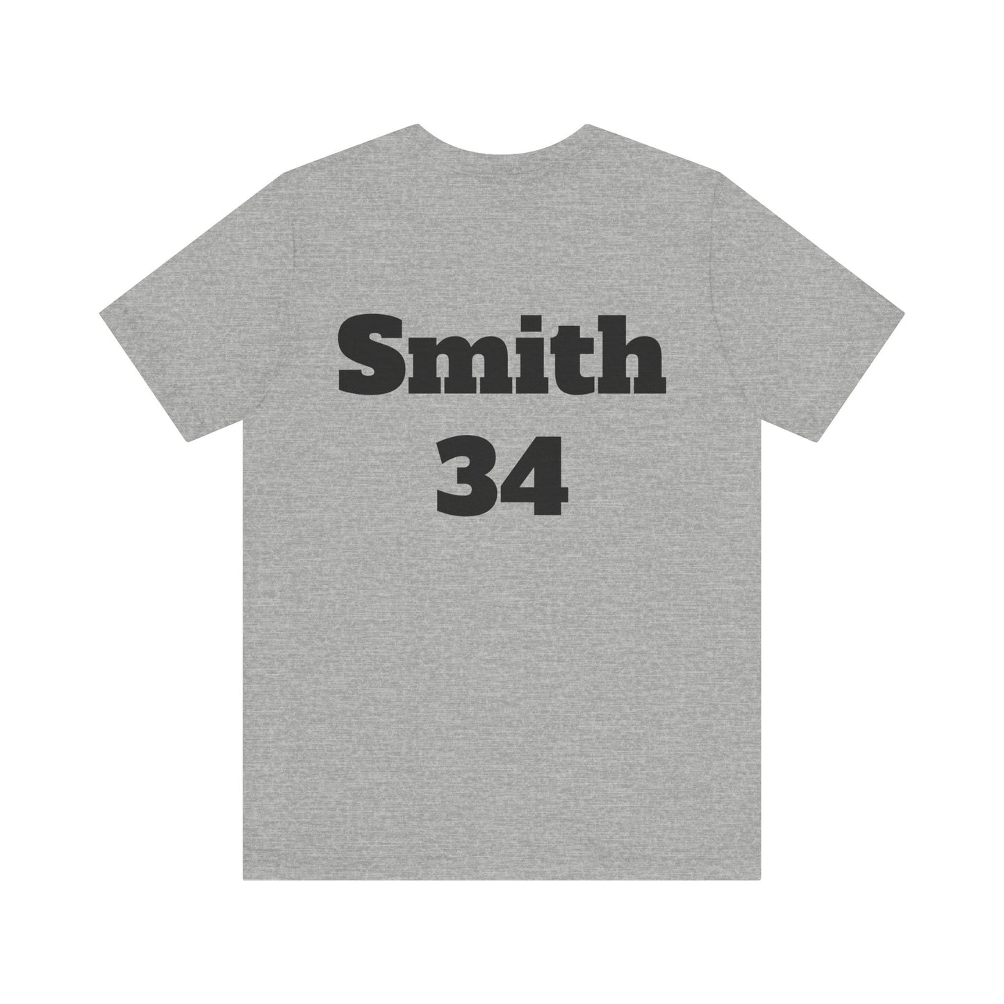 Mom Baseball Tee with Personalized Name and Jersey Number on the back
