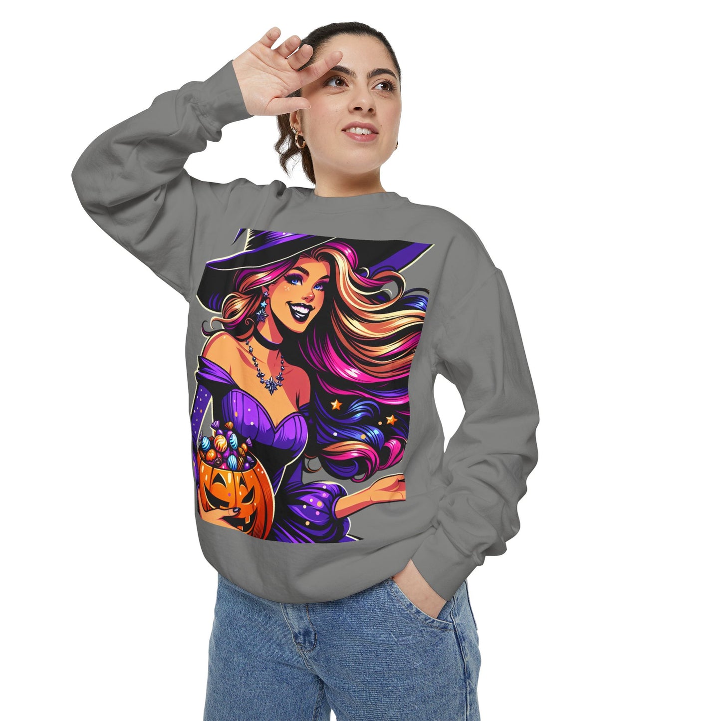 Unisex Garment-Dyed Sweatshirt
