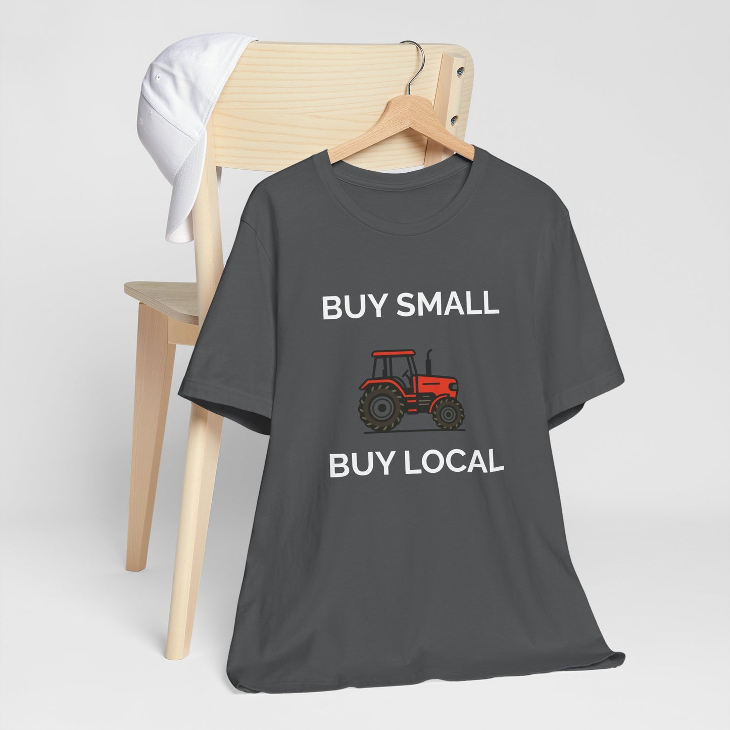 Support Local Farmers T-Shirt,  Eco-Friendly Apparel, Gift for Farmers, Agricultural Enthusiast Tee