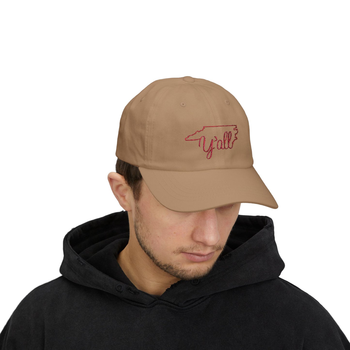 Embroidered North Carolina Y'all Classic Dad Cap