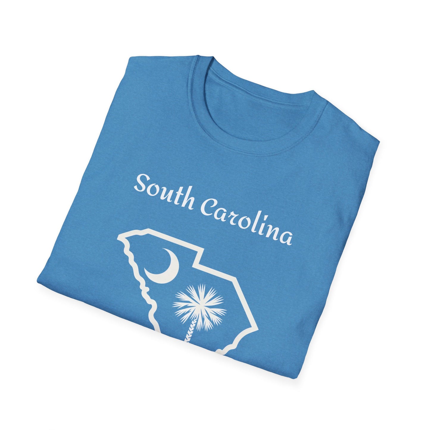 South Carolina Since 1776 T-Shirt, Unisex Softstyle Tee, Travel Souvenir Shirt, State Pride Apparel, Gift for South Carolinians