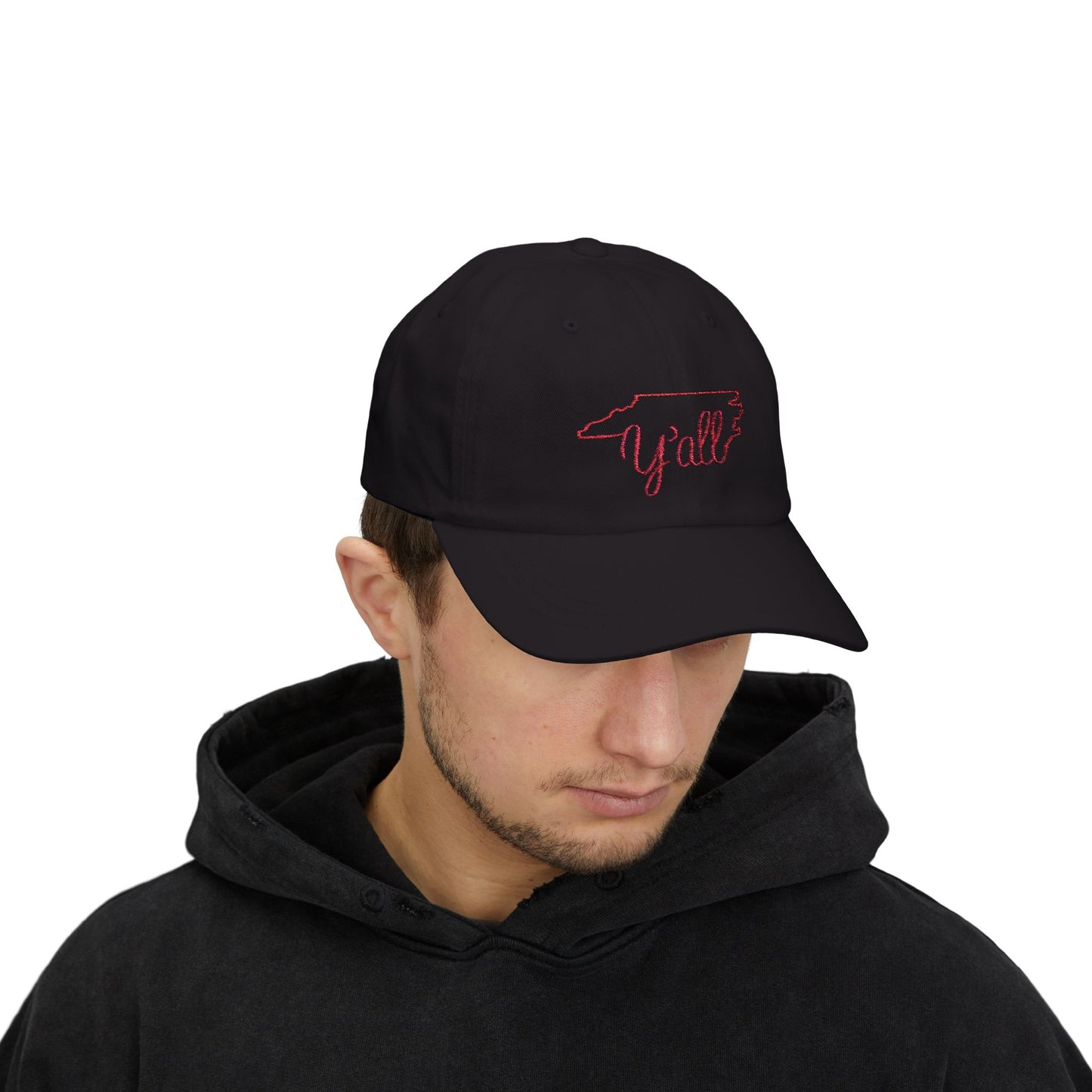Embroidered North Carolina Y'all Classic Dad Cap