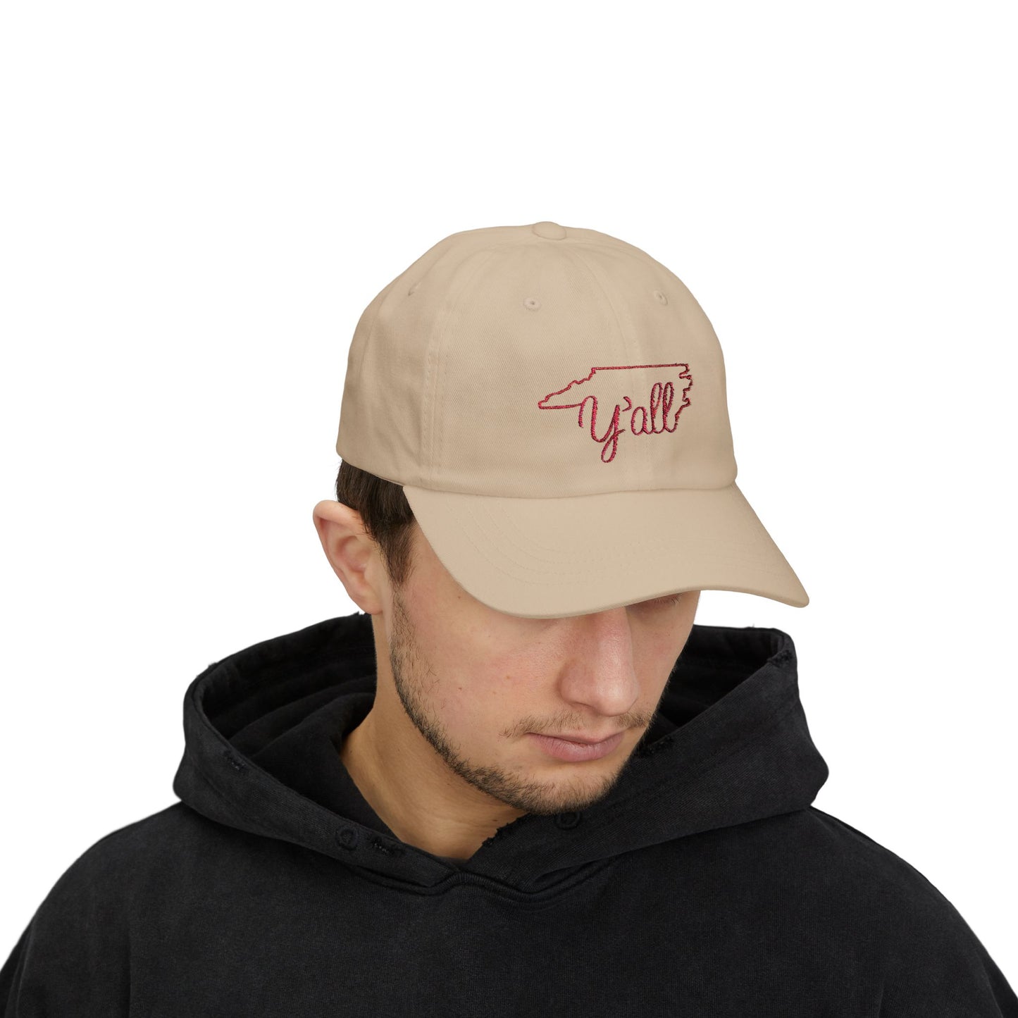 Embroidered North Carolina Y'all Classic Dad Cap