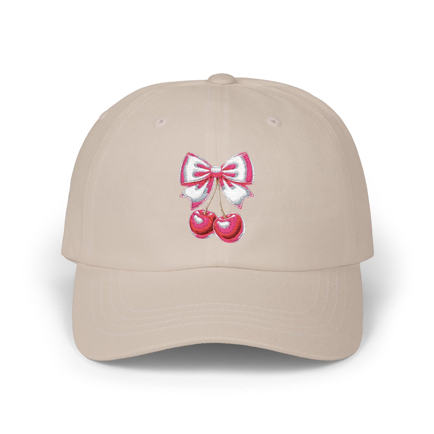 Chic Cherry Mom Cap - Stylish Sun Hat, Casual Unisex Cap, Spring Fashion, Gift for Her, Outdoor Activities