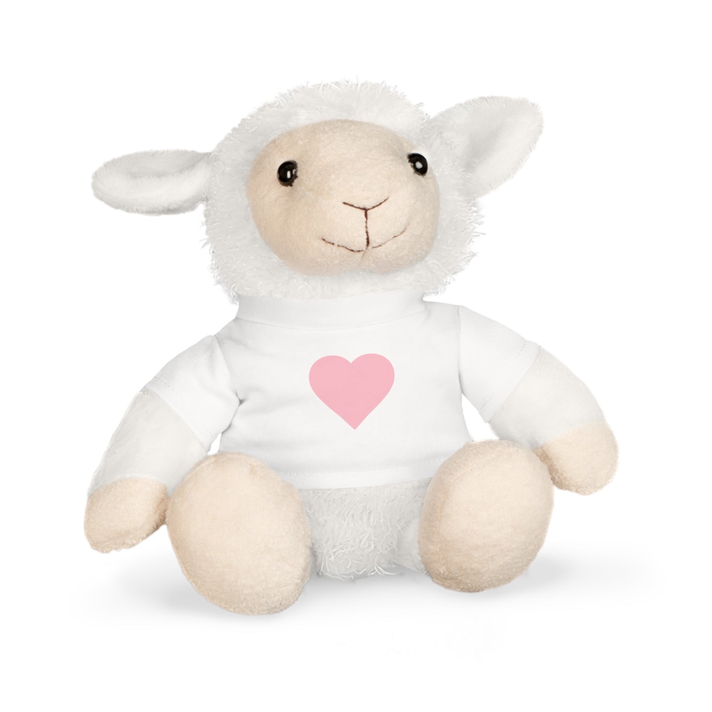 Adorable Heart-Purple Plush Toy with Custom T-Shirt, Cute Gift for Kids, Baby Shower, Birthday, Valentine's Day, Nursery Décor