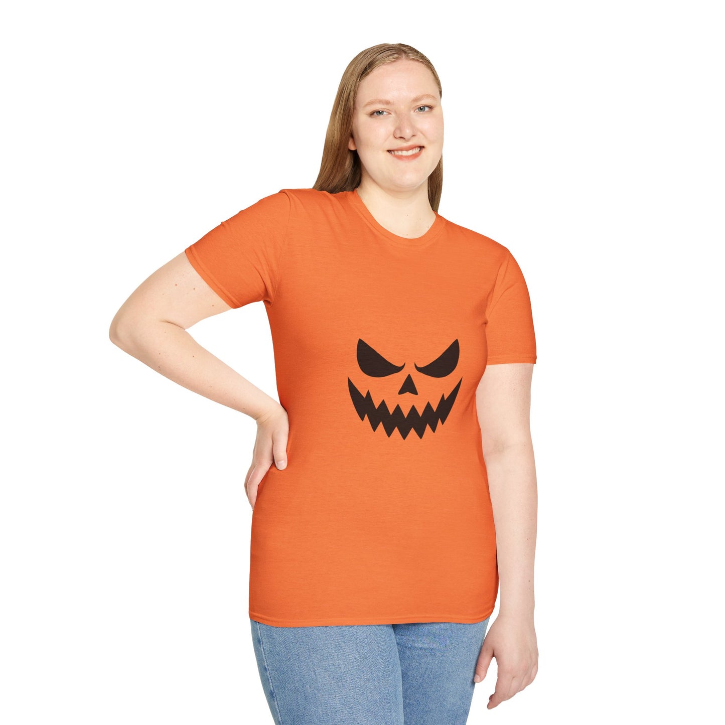 Halloween Pumpkin Graphic T-Shirt, Spooky Shirt, Fall Fashion, Unisex Tee, Halloween Costume, Trick or Treat Shirt