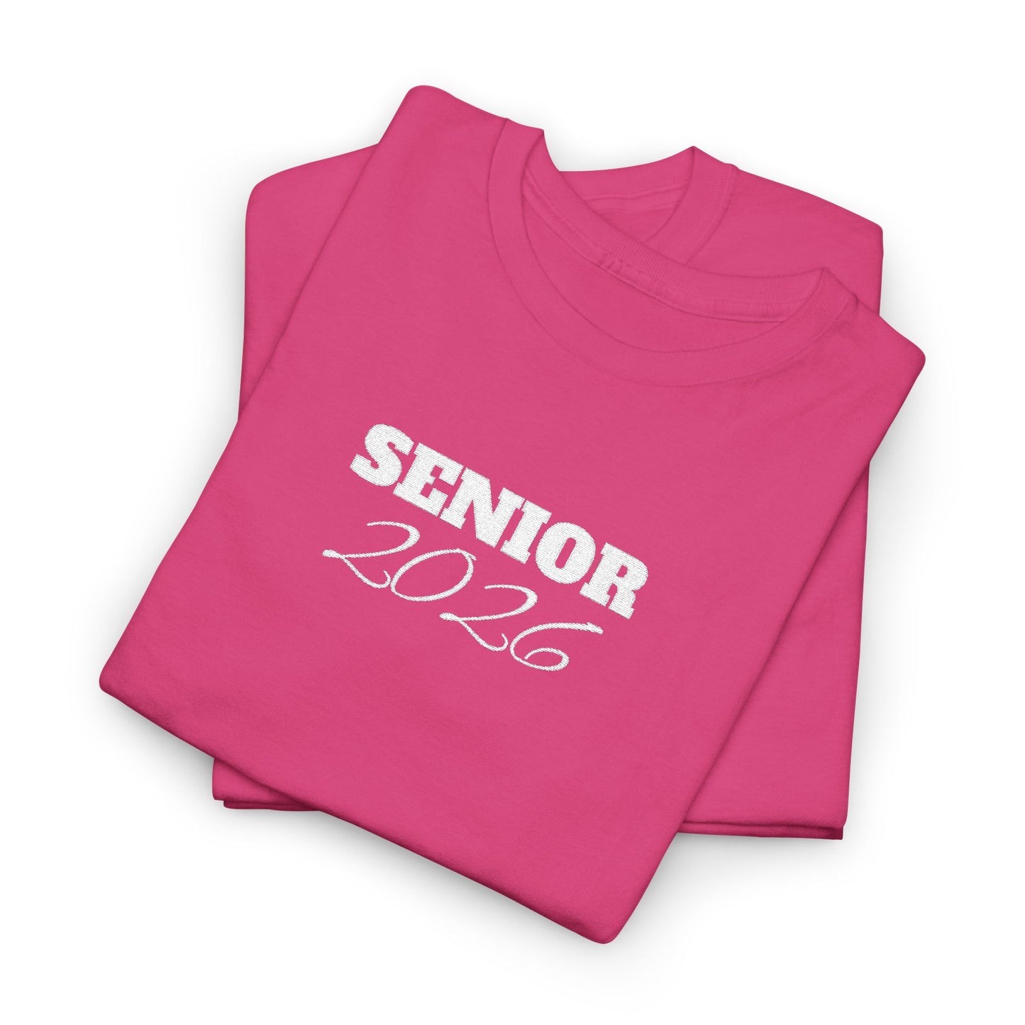 Embroidered Senior Class 2026 T-Shirt