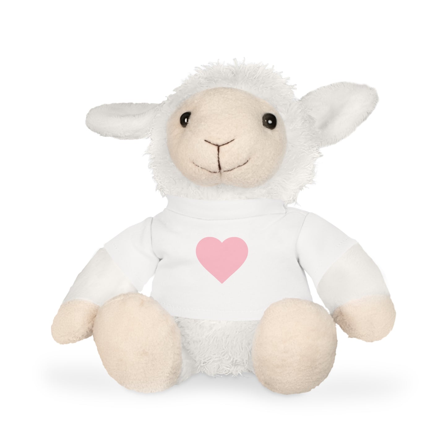 Adorable Heart-Purple Plush Toy with Custom T-Shirt, Cute Gift for Kids, Baby Shower, Birthday, Valentine's Day, Nursery Décor