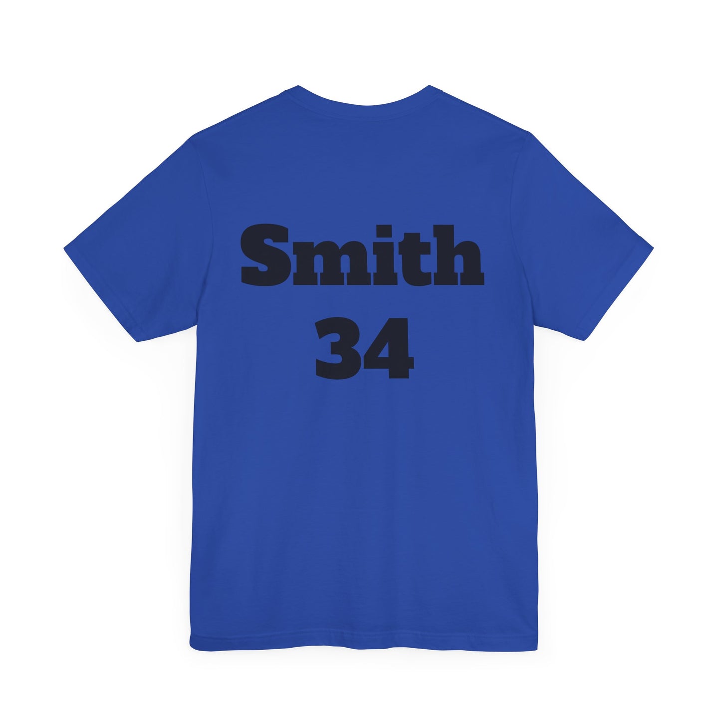 Mom Baseball Tee with Personalized Name and Jersey Number on the back