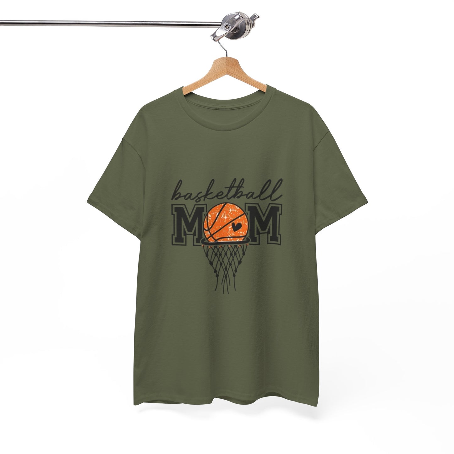 Personalized Basketball Mom Tee, Sporty Unisex T-Shirt for Basketball Lovers, Gift for Sports Moms, Team Spirit Shirt, Everyday Casual Wear
