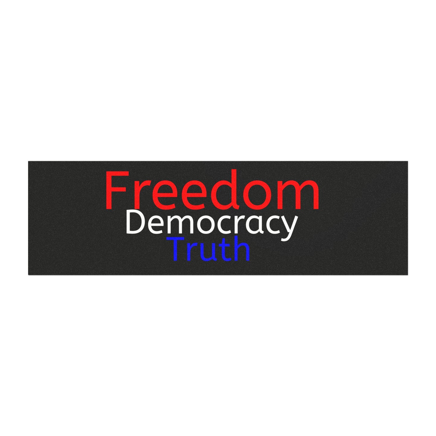 Patriotic Car Magnets | Freedom, Democracy, Truth | 4th of July