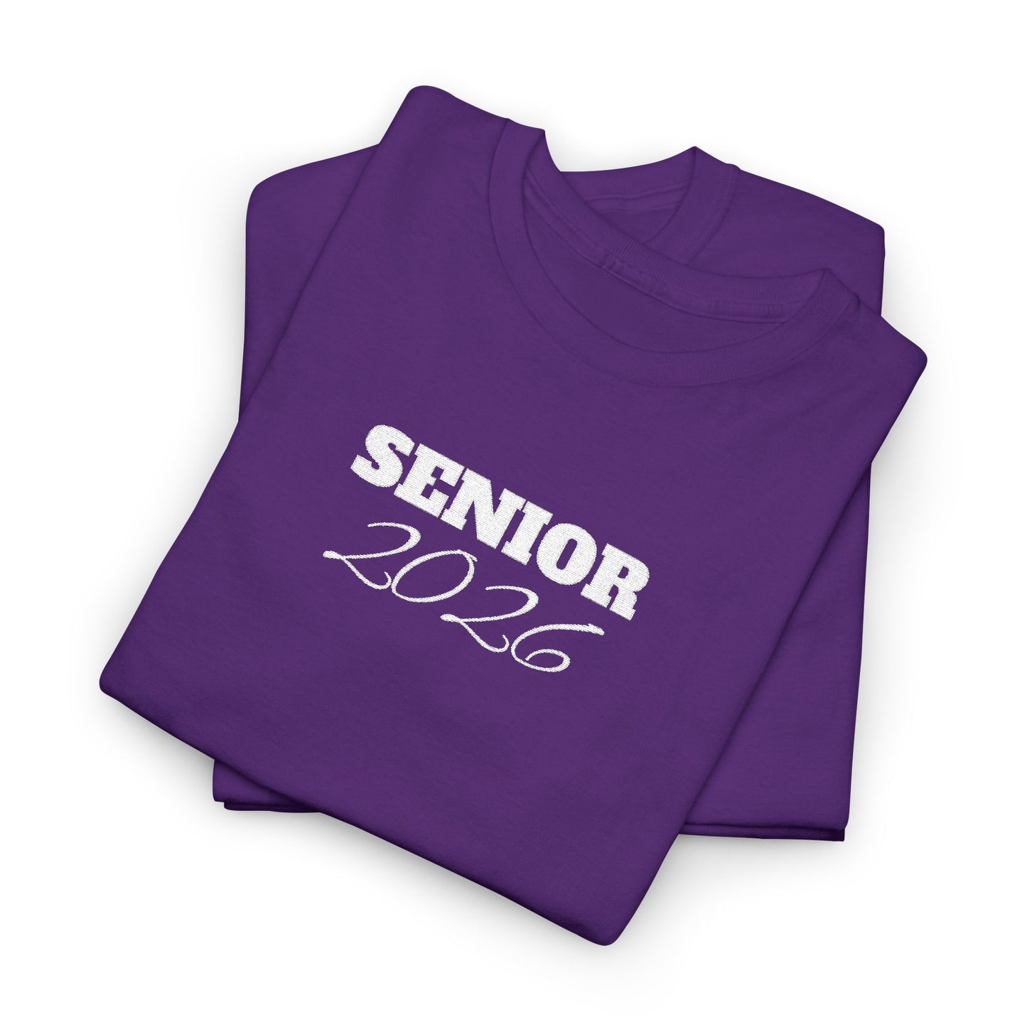 Embroidered Senior Class 2026 T-Shirt
