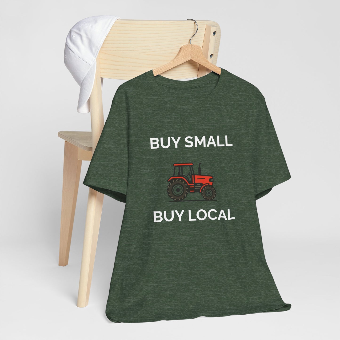 Support Local Farmers T-Shirt,  Eco-Friendly Apparel, Gift for Farmers, Agricultural Enthusiast Tee