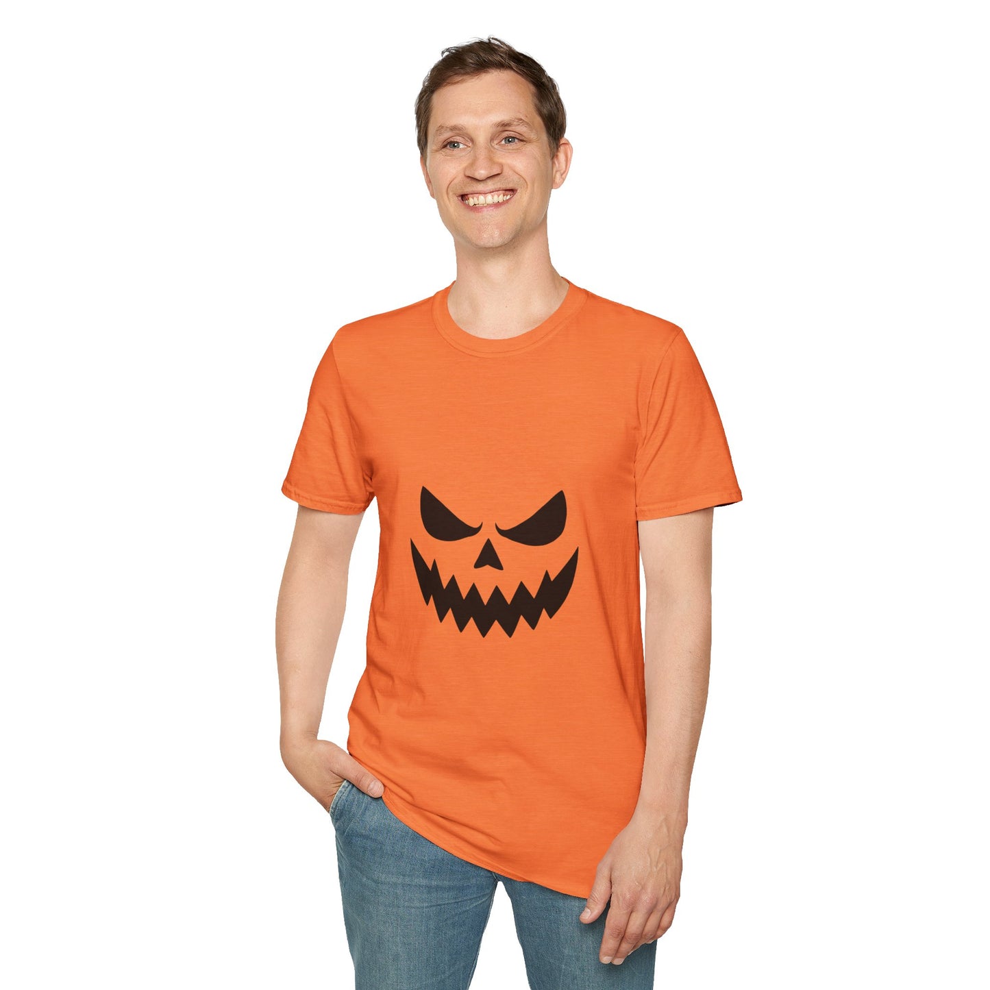 Halloween Pumpkin Graphic T-Shirt, Spooky Shirt, Fall Fashion, Unisex Tee, Halloween Costume, Trick or Treat Shirt