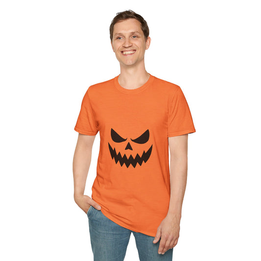 Halloween Pumpkin Graphic T-Shirt, Spooky Shirt, Fall Fashion, Unisex Tee, Halloween Costume, Trick or Treat Shirt