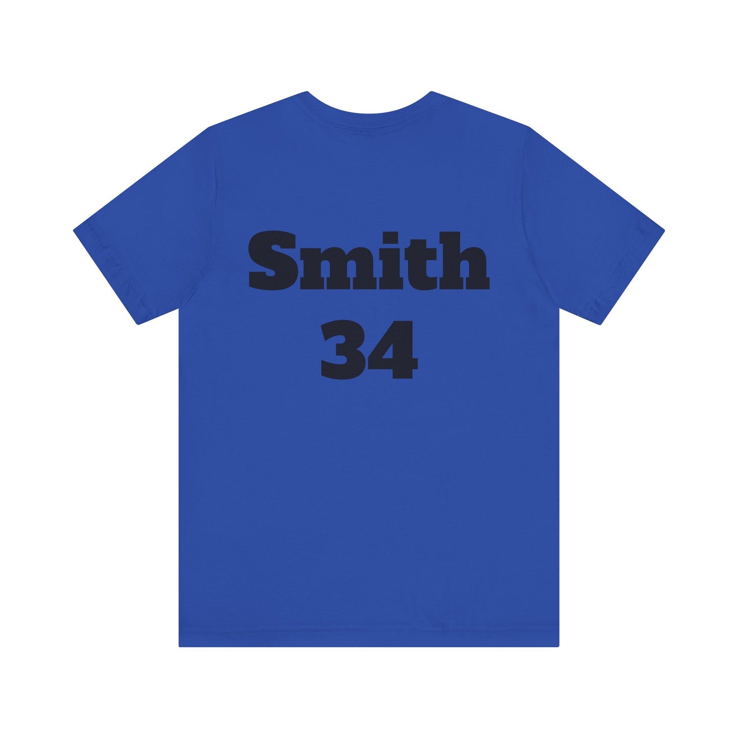 Mom Baseball Tee with Personalized Name and Jersey Number on the back
