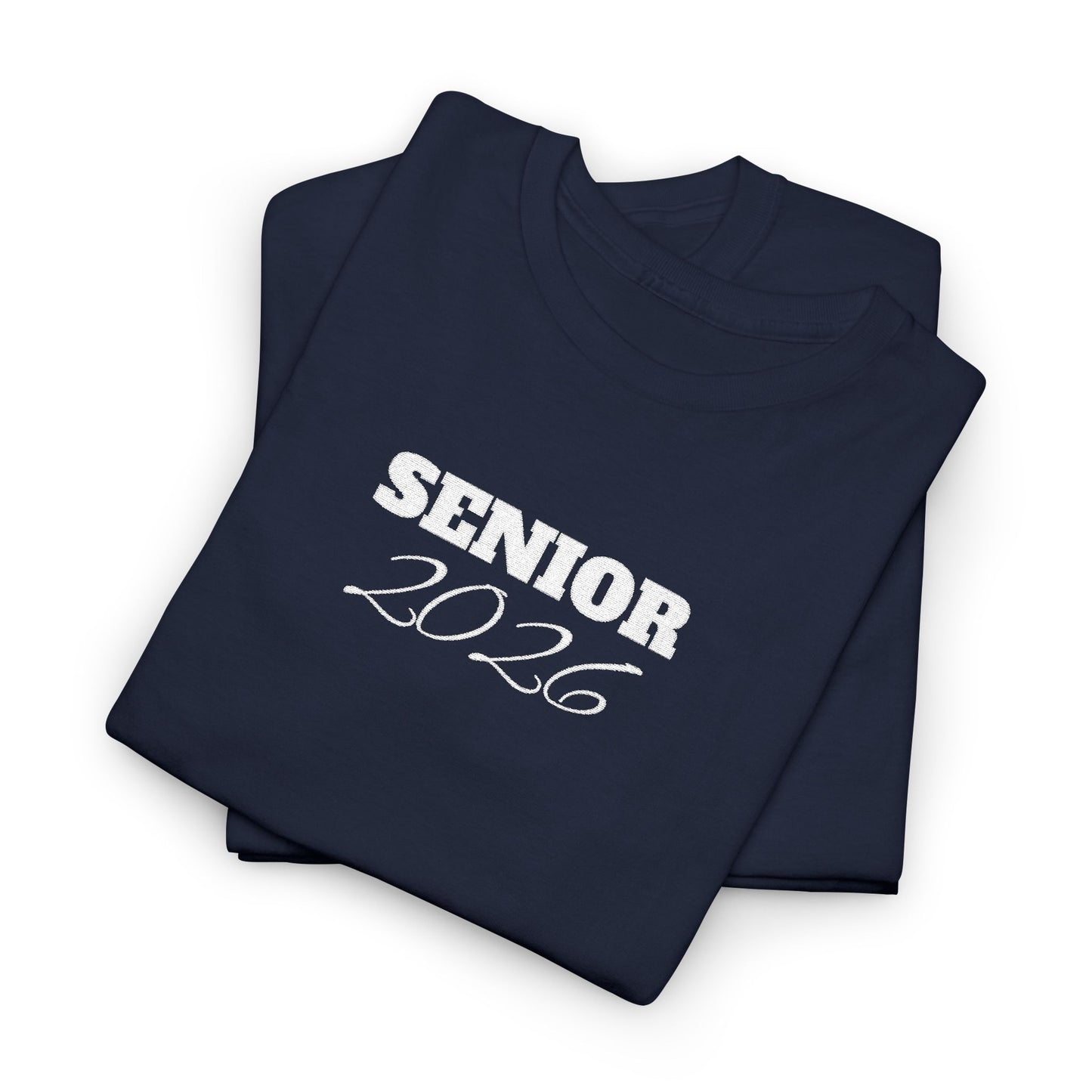 Embroidered Senior Class 2026 T-Shirt