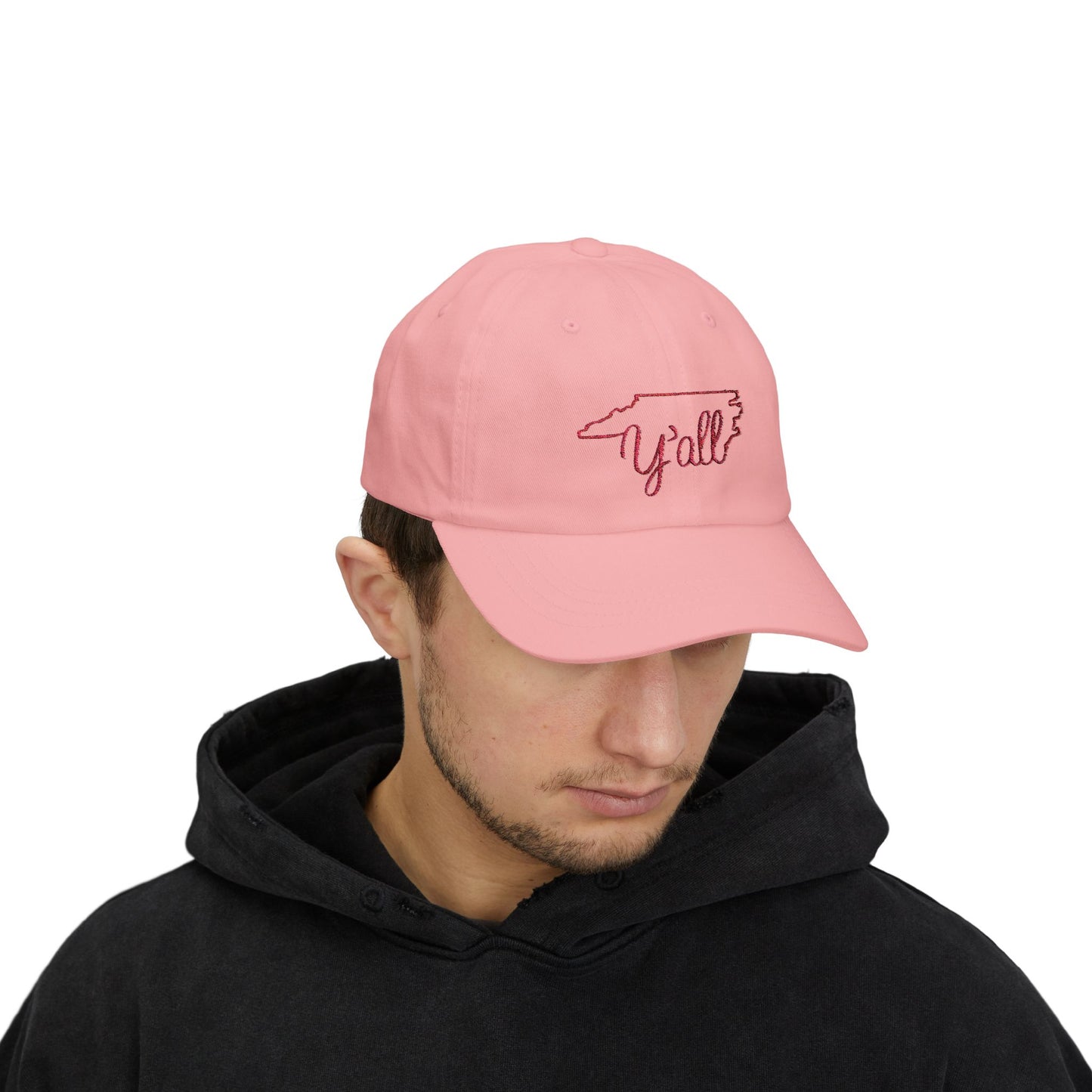Embroidered North Carolina Y'all Classic Dad Cap
