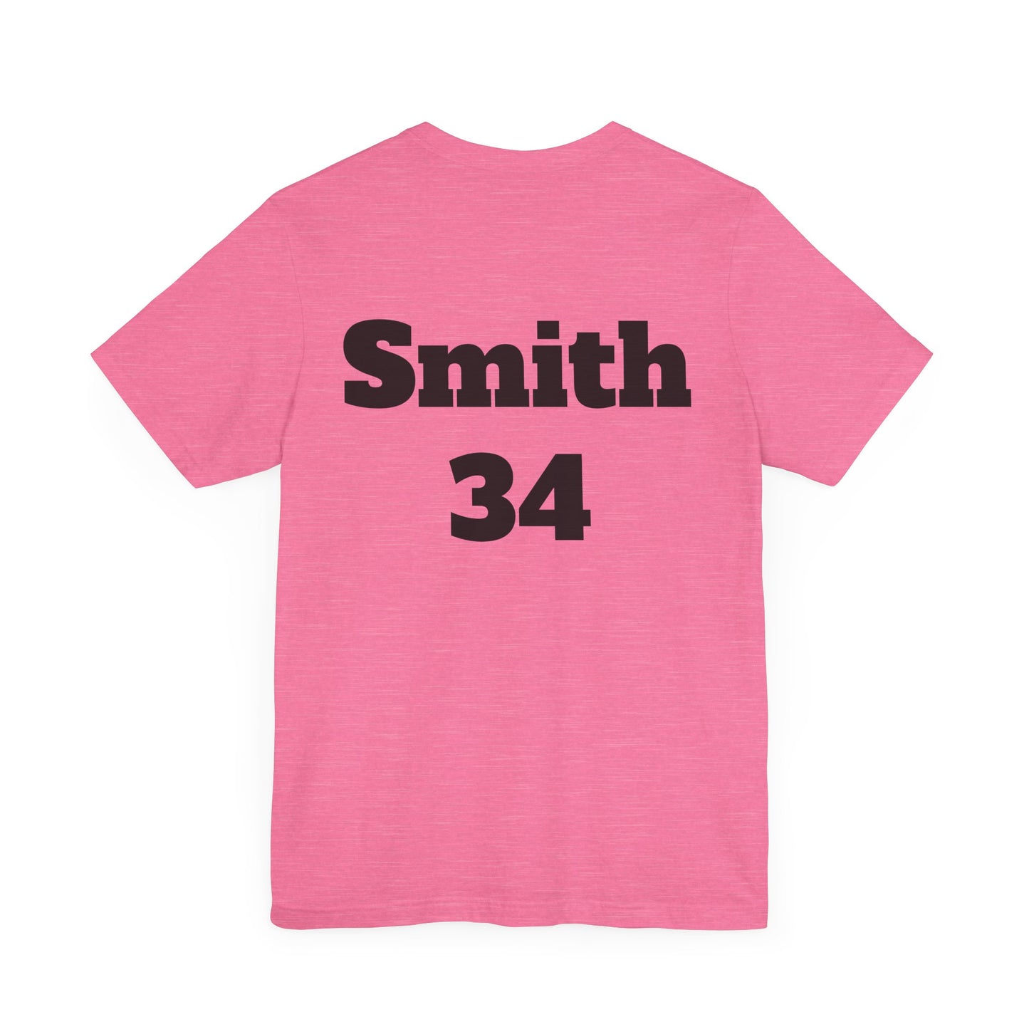 Mom Baseball Tee with Personalized Name and Jersey Number on the back