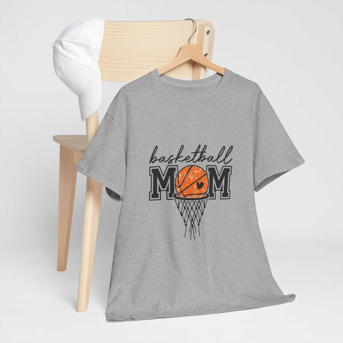 Personalized Basketball Mom Tee, Sporty Unisex T-Shirt for Basketball Lovers, Gift for Sports Moms, Team Spirit Shirt, Everyday Casual Wear