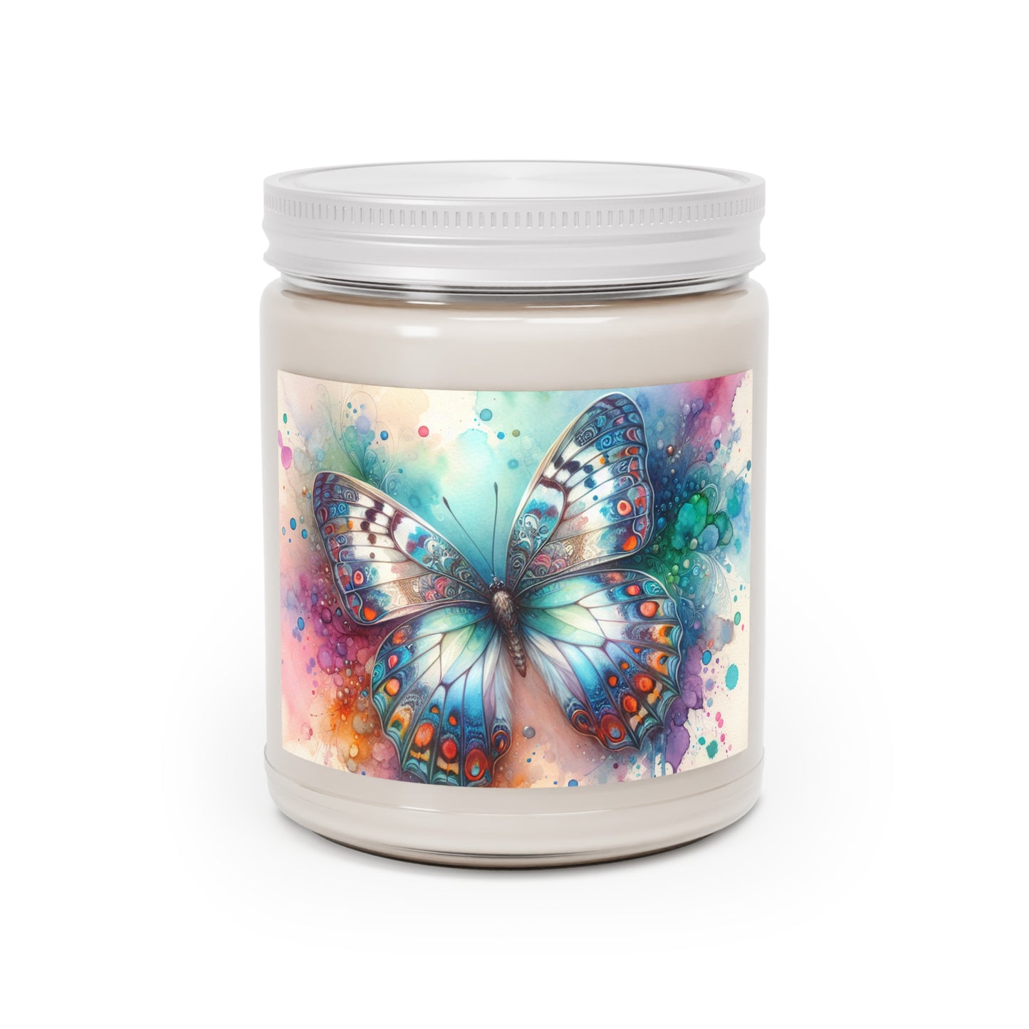 Butterfly Bliss Scented Candle | 9oz | Relaxing Aromatherapy Gift | Home Decor | Self-Care | Birthday Present | Nature Lover