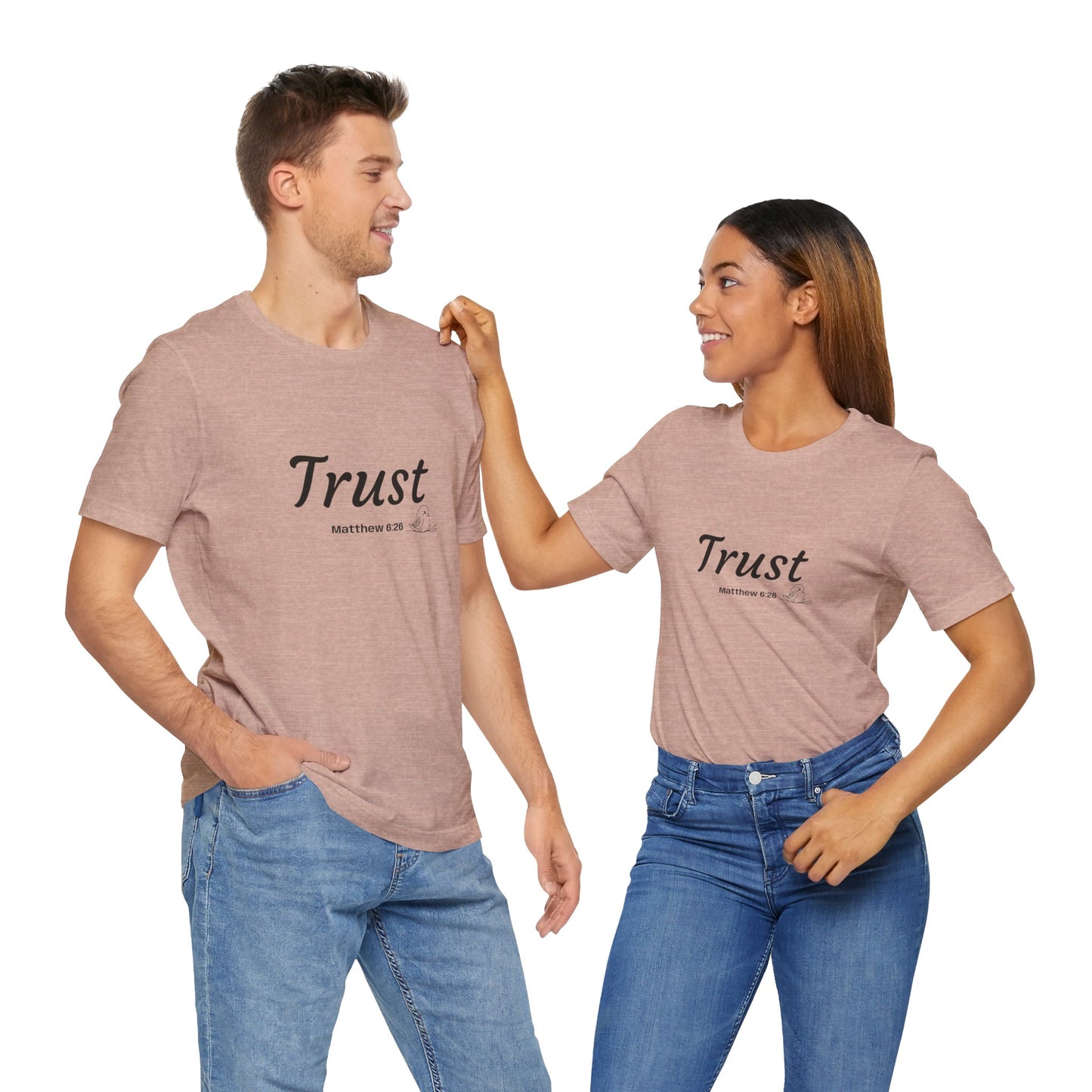 Trust in the Lord Unisex Tee - Inspirational Shirt, Faith-Based Gift, Christian Apparel, Summer Casual Wear, Versatile Everyday Top
