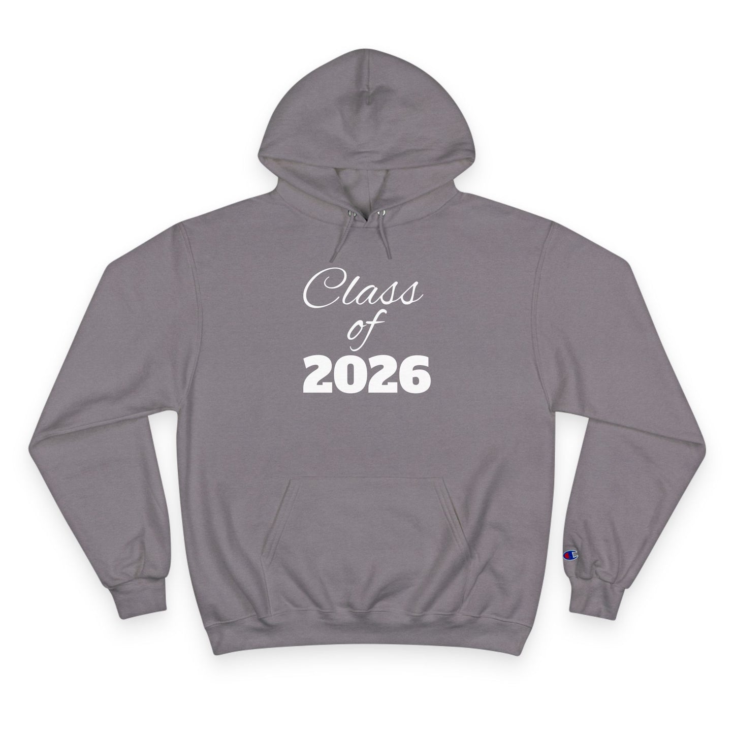 Class of 2026 Champion Hoodie, Graduation Gift, College Bound Sweatshirt, Cozy Layering Piece, School Spirit Apparel