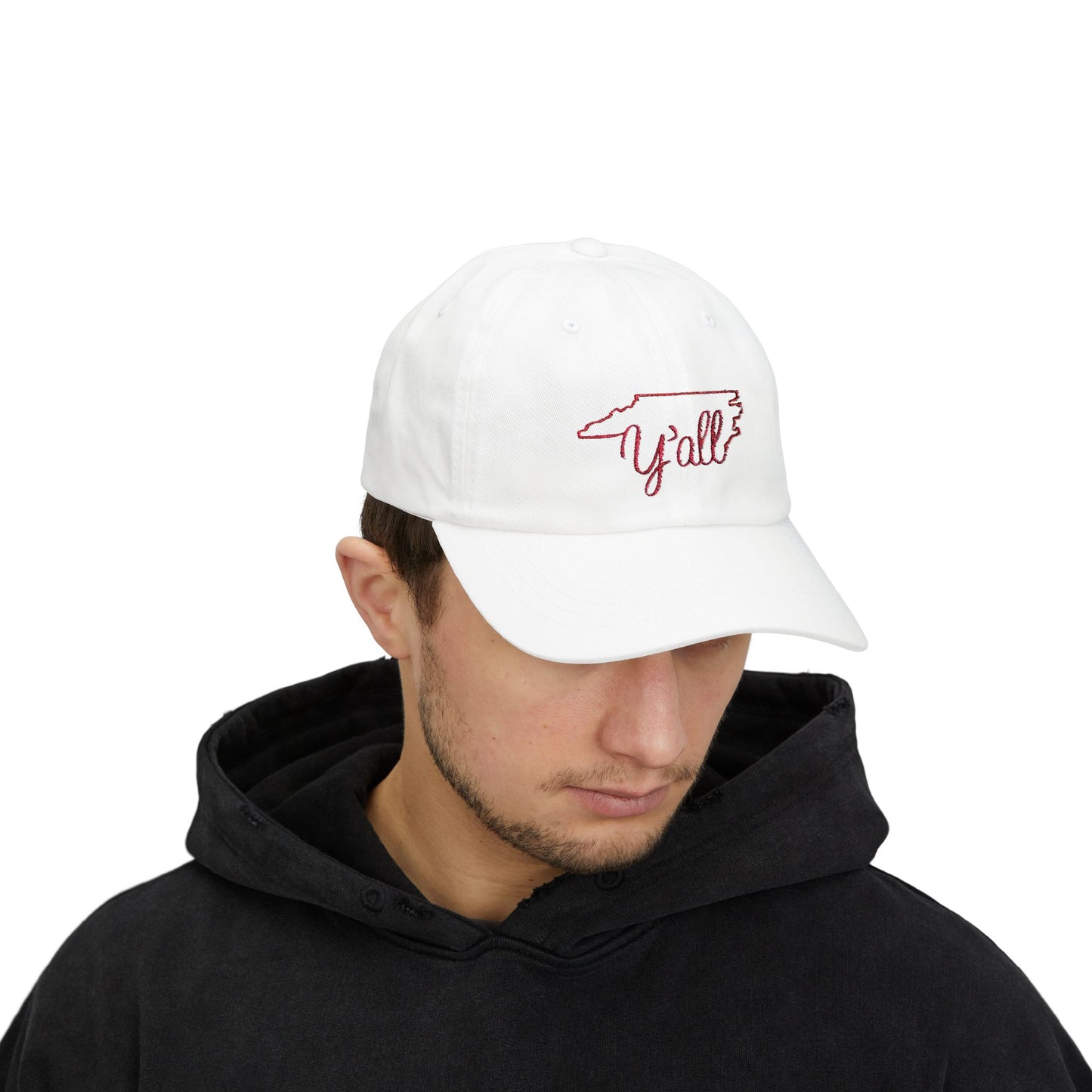 Embroidered North Carolina Y'all Classic Dad Cap