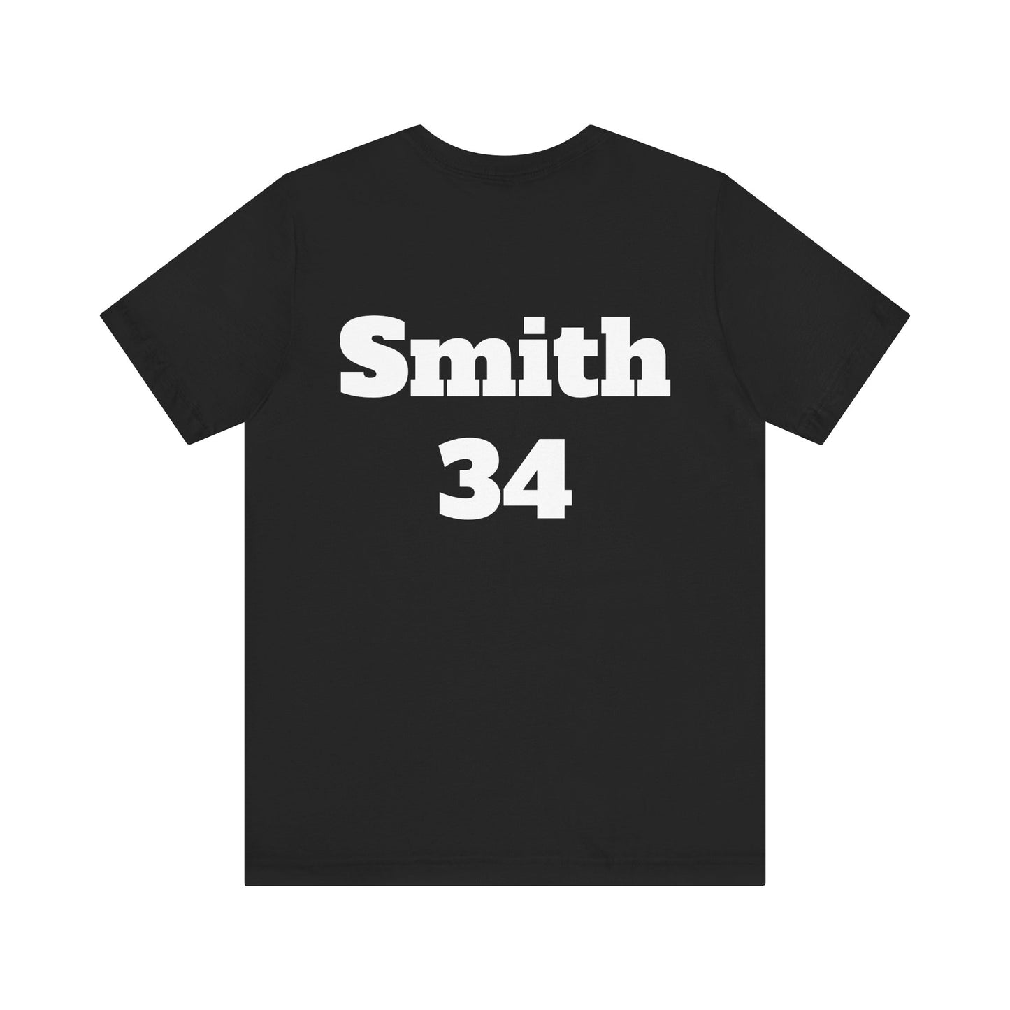 Grandma Baseball Tee with Personalized Name and Jersey Number on the back