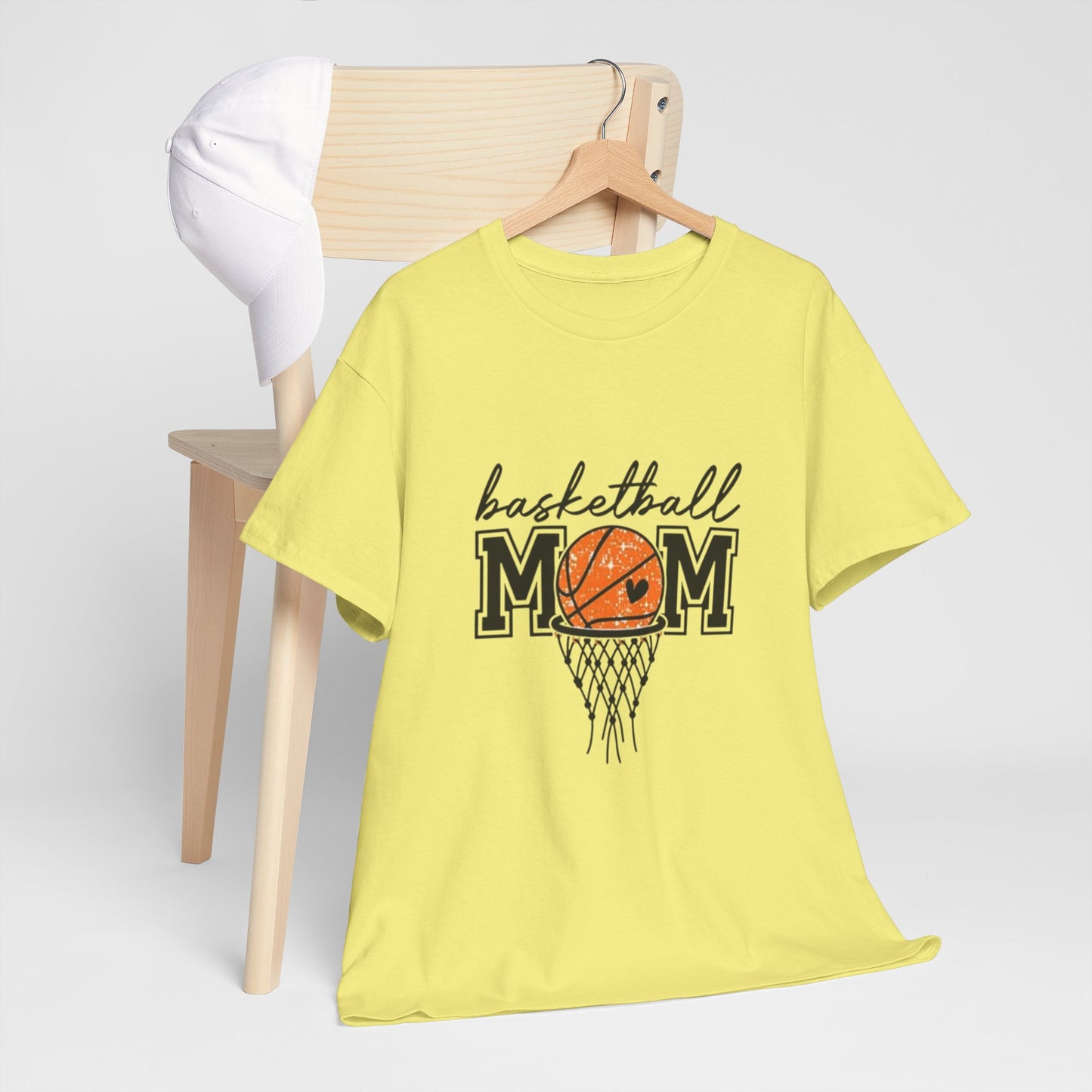Personalized Basketball Mom Tee, Sporty Unisex T-Shirt for Basketball Lovers, Gift for Sports Moms, Team Spirit Shirt, Everyday Casual Wear