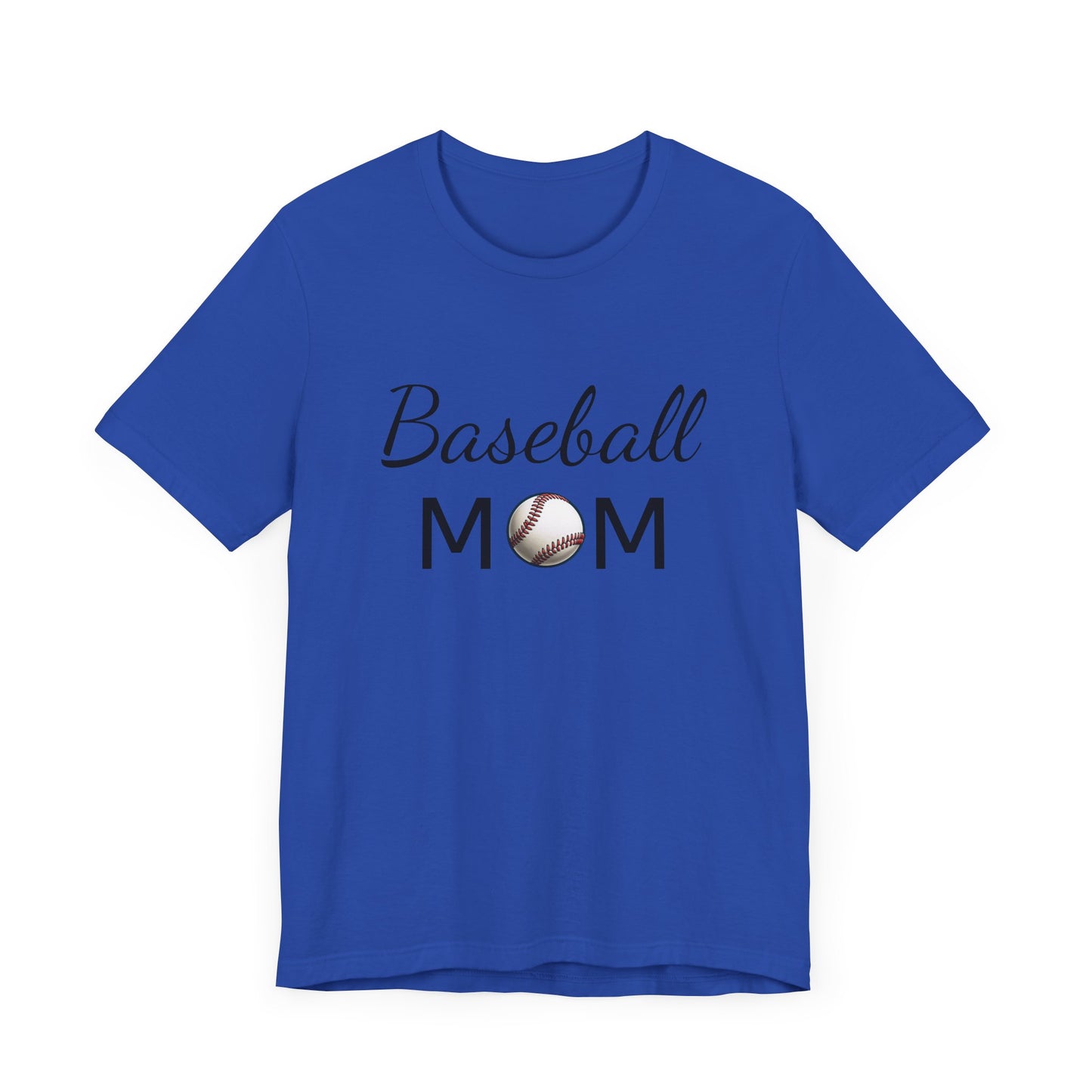Mom Baseball Tee with Personalized Name and Jersey Number on the back