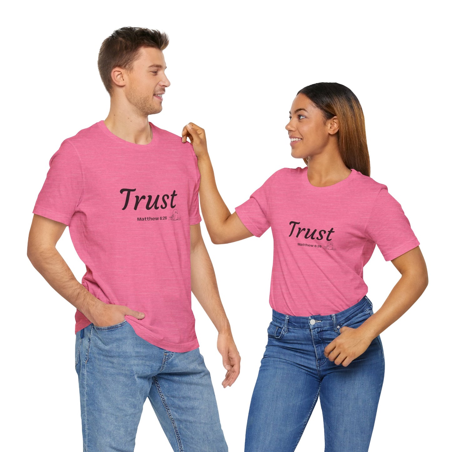 Trust in the Lord Unisex Tee - Inspirational Shirt, Faith-Based Gift, Christian Apparel, Summer Casual Wear, Versatile Everyday Top