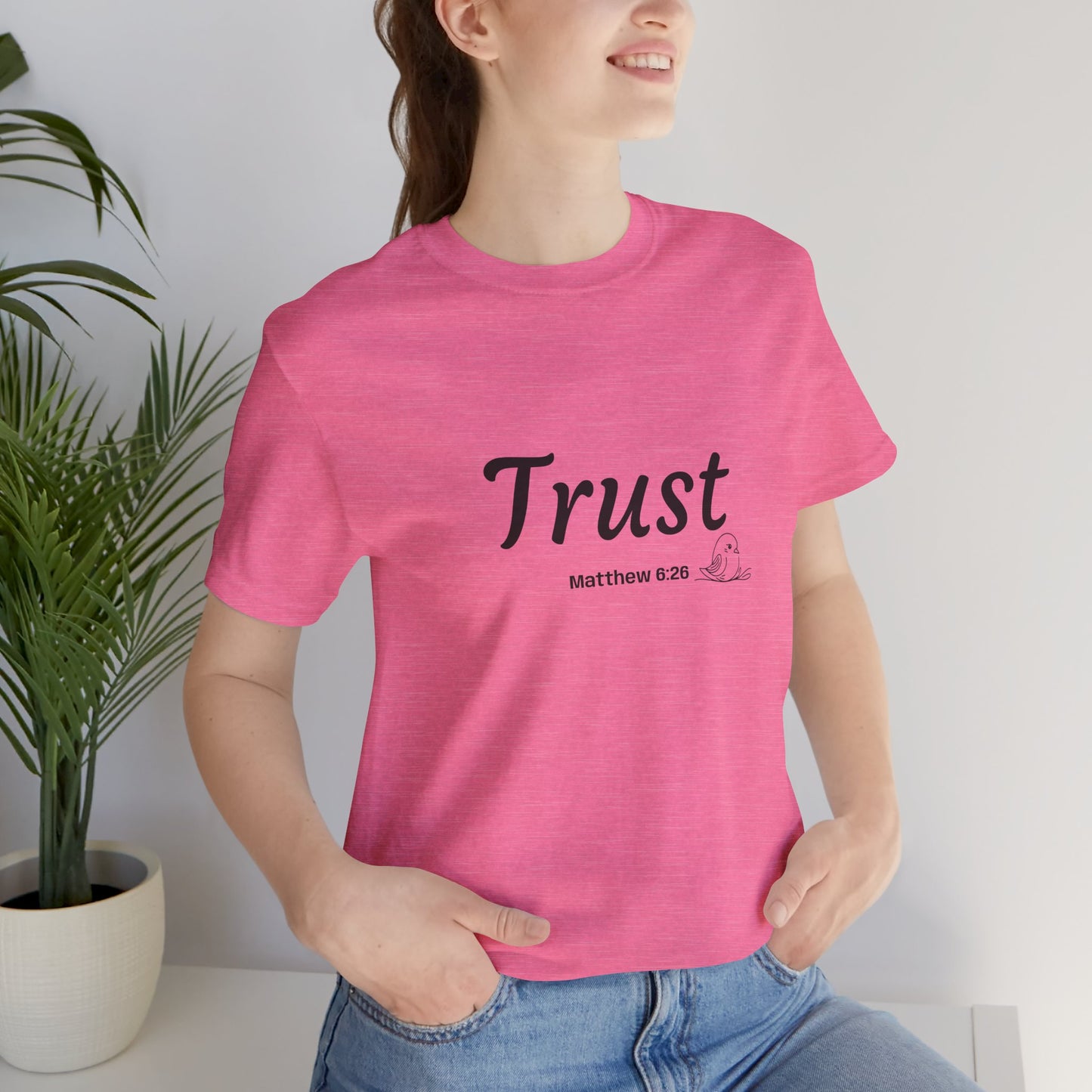 Trust in the Lord Unisex Tee - Inspirational Shirt, Faith-Based Gift, Christian Apparel, Summer Casual Wear, Versatile Everyday Top