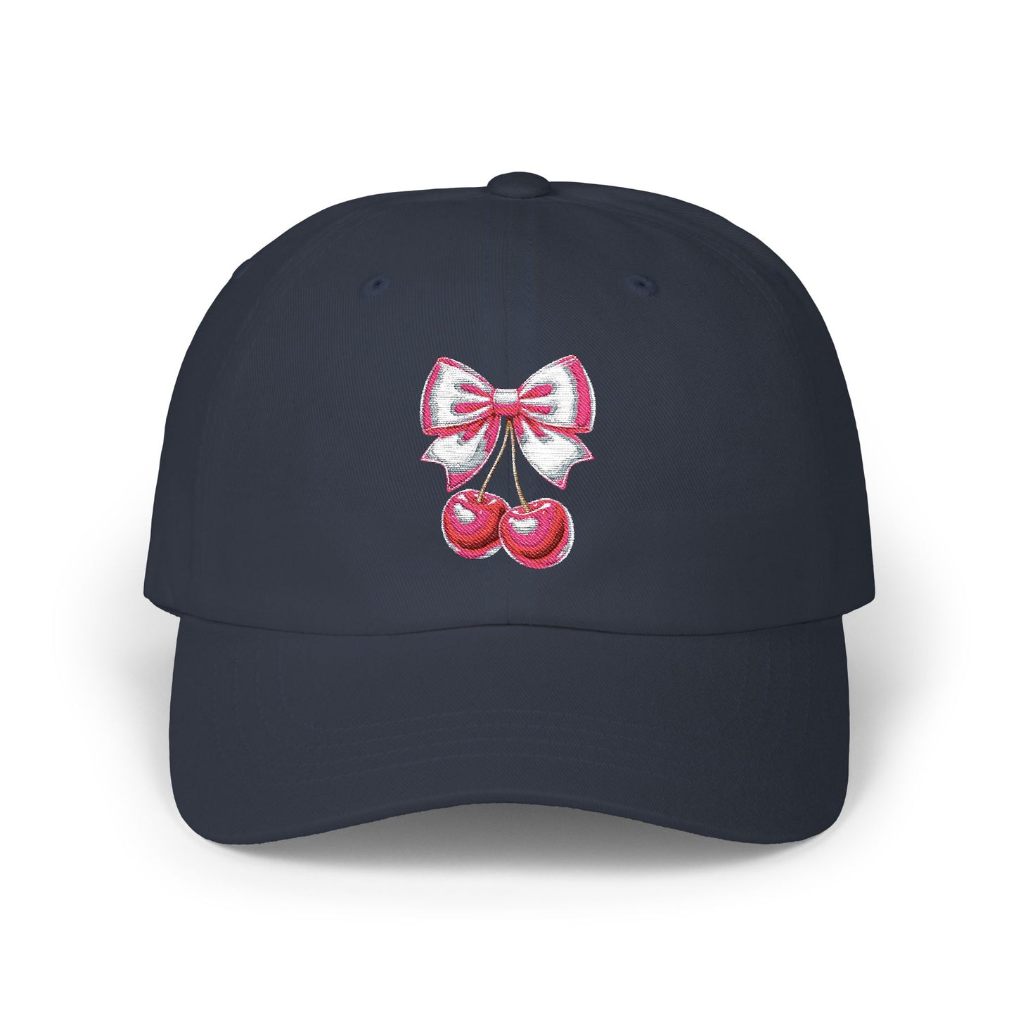 Chic Cherry Mom Cap - Stylish Sun Hat, Casual Unisex Cap, Spring Fashion, Gift for Her, Outdoor Activities